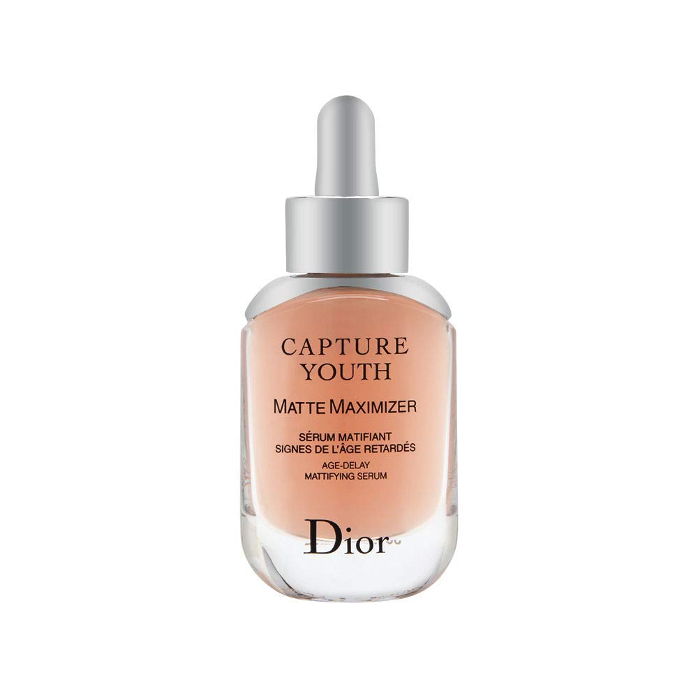 Christian Dior Capture Youth Matte Maximizer Anti-Aging Serum for Women - 1 oz | Brightening & Hydrating Face Serum for Glowing Skin | Perfect for Daily Skincare Routine & Nighttime Use