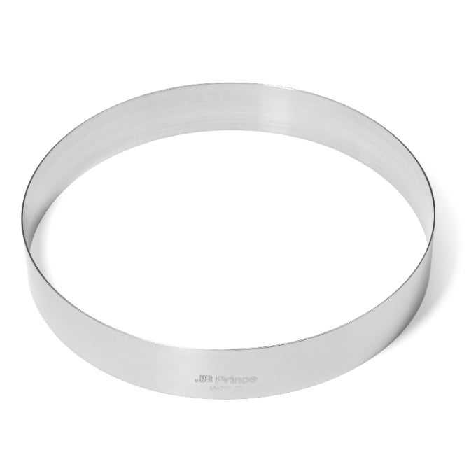 JB Prince Premium Seamless Stainless Steel Ring - 1.38 Inch Height - Durable & Hypoallergenic Jewelry for Men & Women - Perfect for Weddings, Anniversaries & Everyday Wear