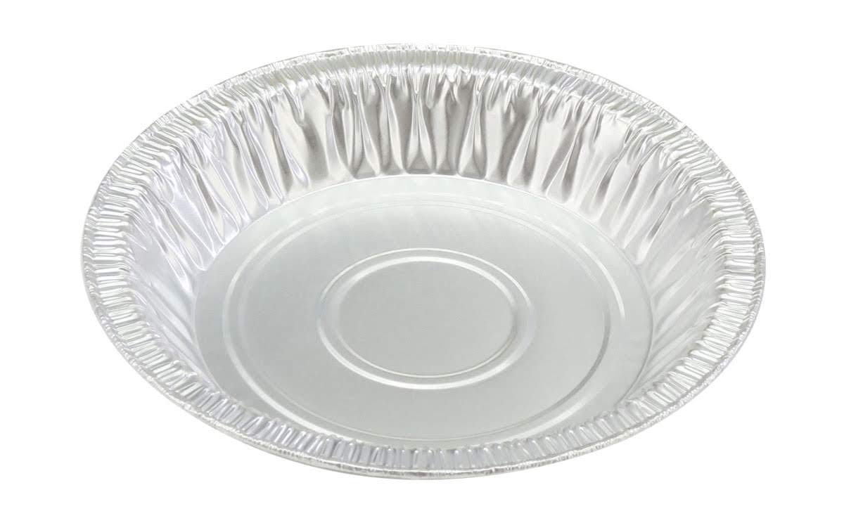 KitchenDance 6-Inch Disposable Aluminum Pie Pans - 250 Count Round Foil Baking Pans for Pies, Quiches, Tarts - Perfect for Baking, Storing & Meal Prep - Ideal for Thanksgiving, Christmas & Party Desserts