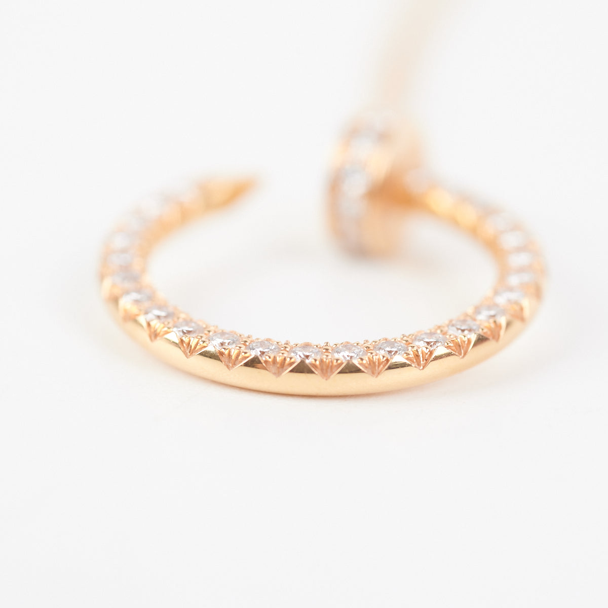 Cartier Juste Un Clou Diamond Necklace 18K Rose Gold - Elegant Jewelry for Women, Perfect for Weddings, Parties & Special Occasions