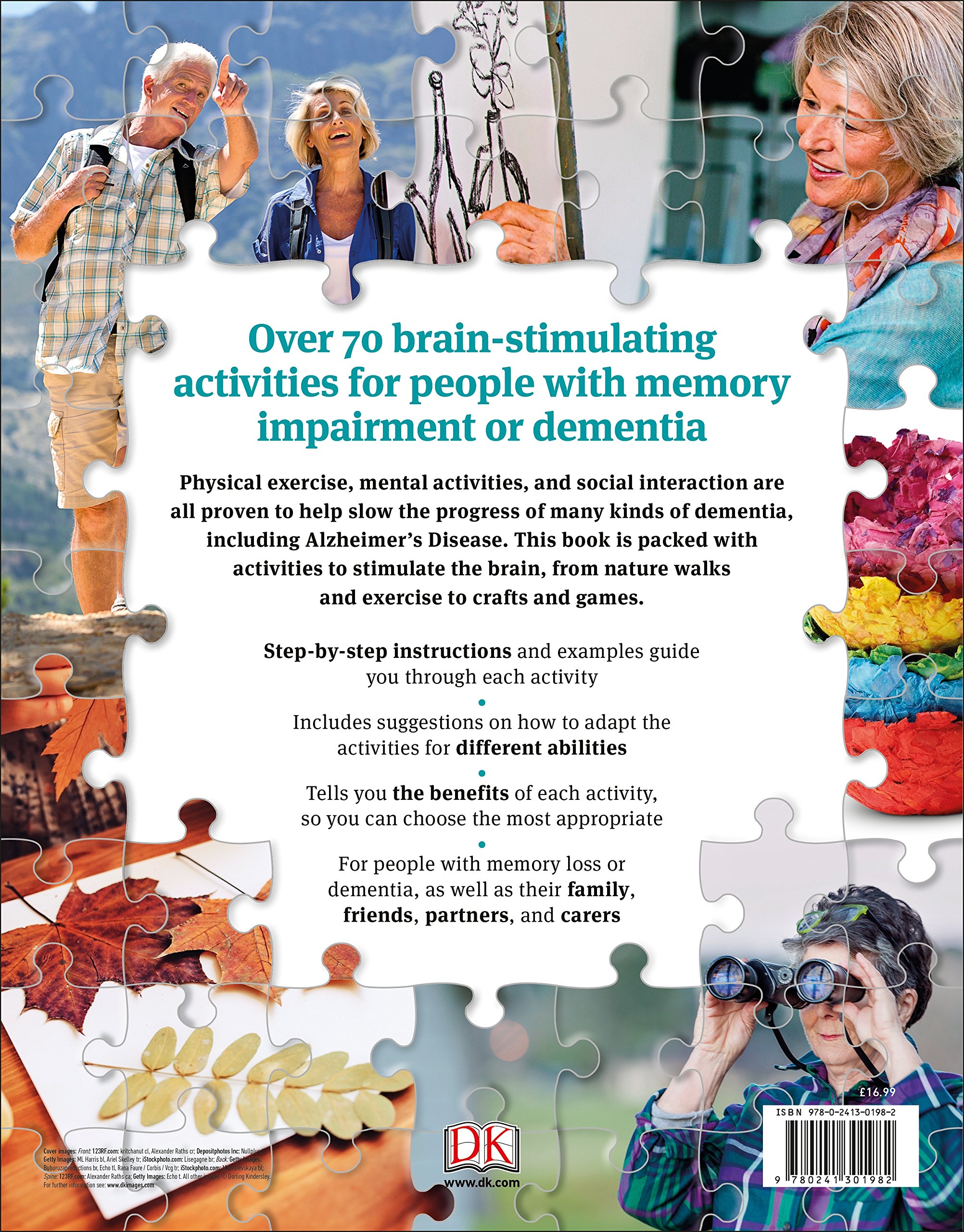 Memory Activity Book for Adults & Seniors - Improve Brain Function & Cognitive Skills - Perfect for Dementia Care, Alzheimer's Support & Mental Exercises
