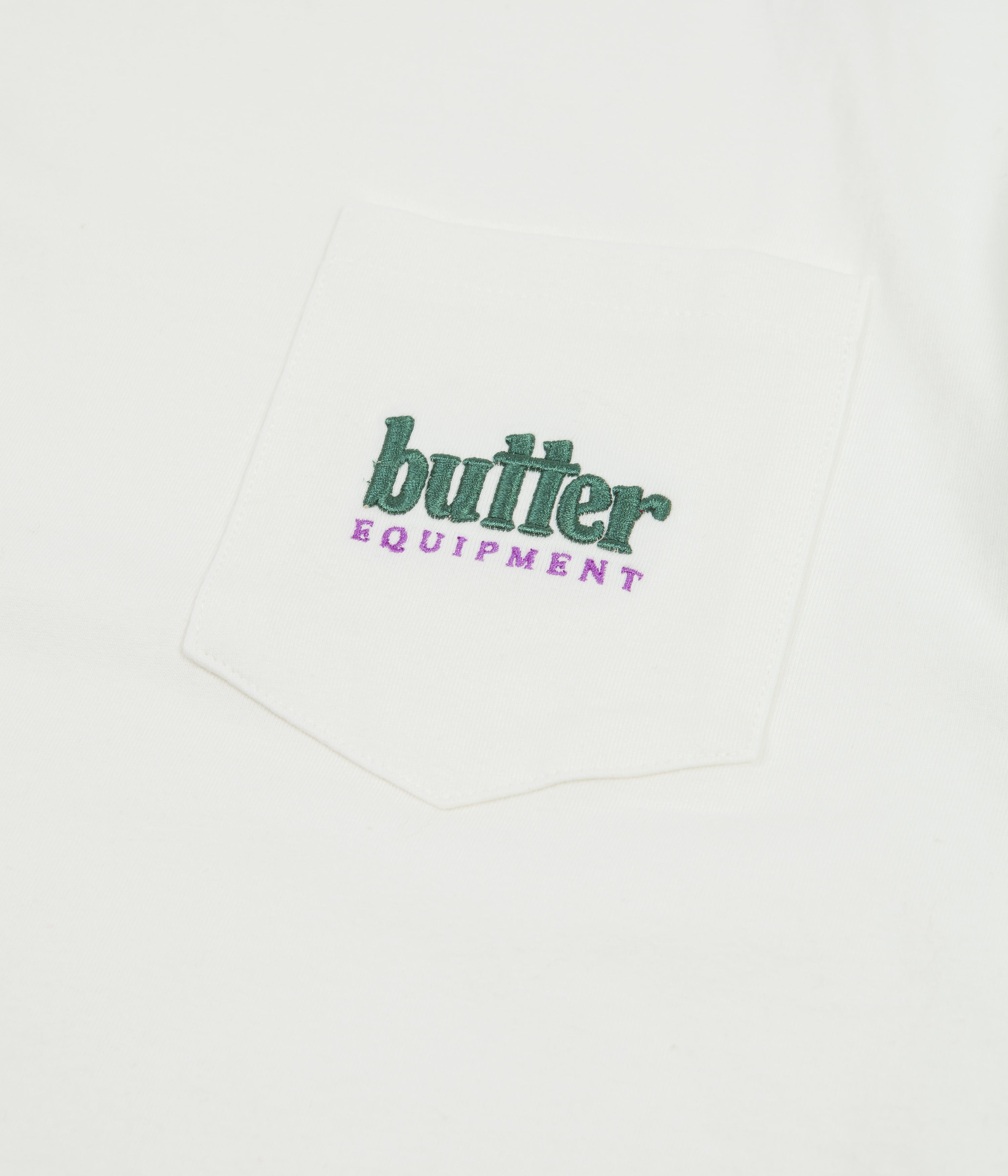 Butter Goods Organic Eco-Friendly Pocket T-Shirt for Men - Natural Cotton Comfort Fit - Perfect for Casual Wear & Outdoor Activities