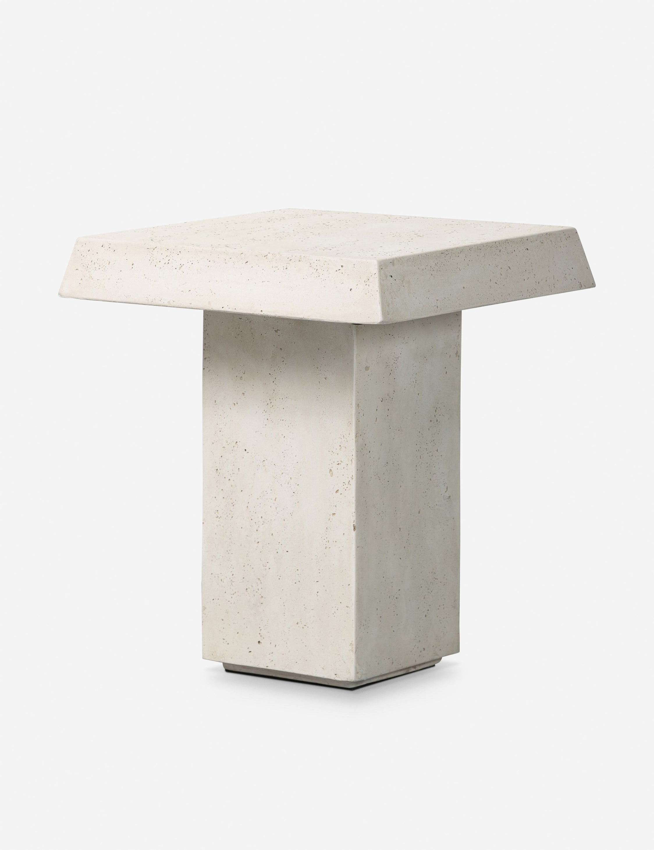 Avila Indoor Outdoor Side Table by Amber Lewis x Four Hands - Stylish End Table for Living Room, Patio, or Bedroom