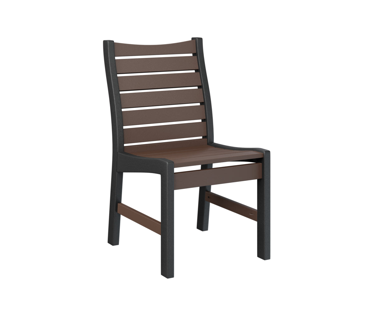 Berlin Gardens Bristol Dining Chair - Sturdy Outdoor Patio Furniture for Garden, Deck, and Poolside Use - Weather-Resistant & Comfortable Seating