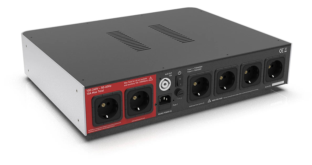 IsoTek Elektra V5 Power Conditioner with Initium Power Cable - Premium Audio/Video Power Filter for Home Theater & Hi-Fi Systems