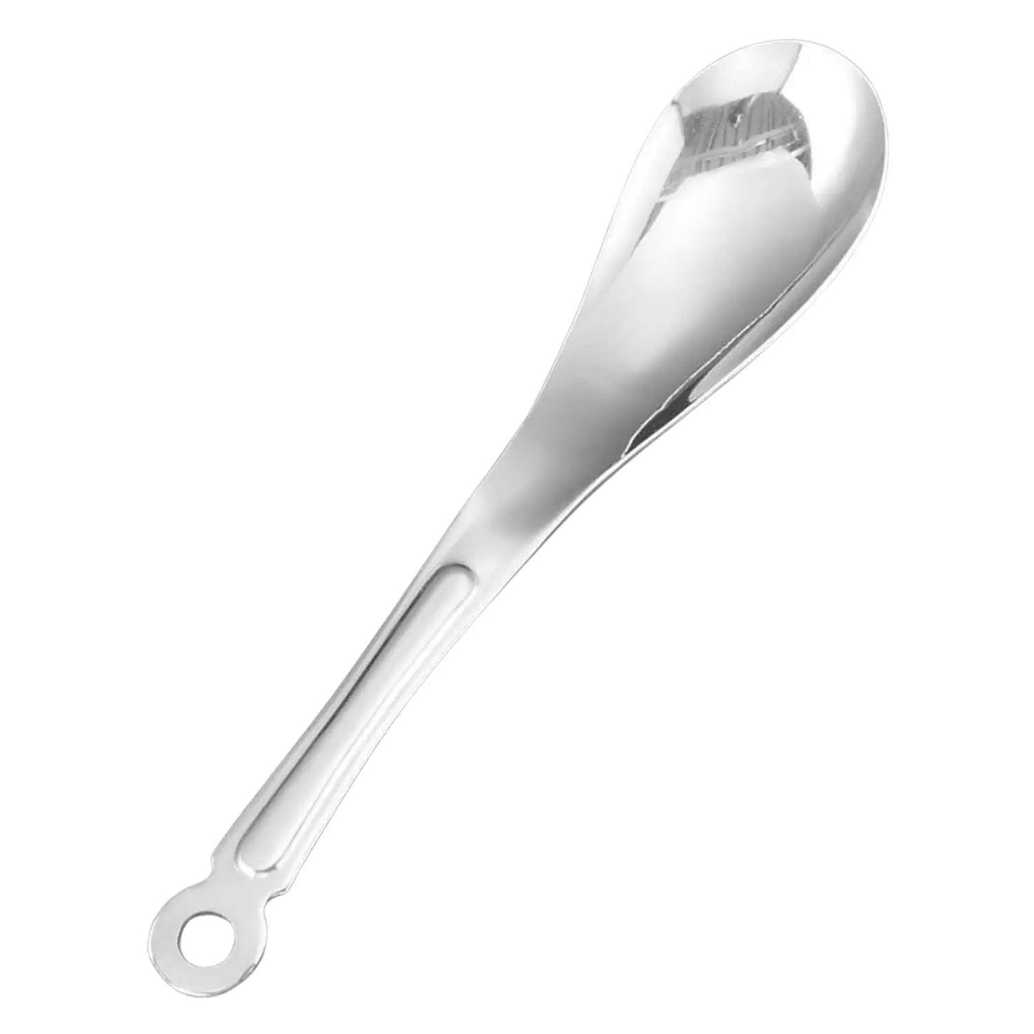 Premium Daiichi Kinzoku Stainless Steel Renge Spoon - Japanese Style Soup & Rice Spoon - Perfect for Asian Cuisine, Ramen, Hot Pot & Everyday Dining