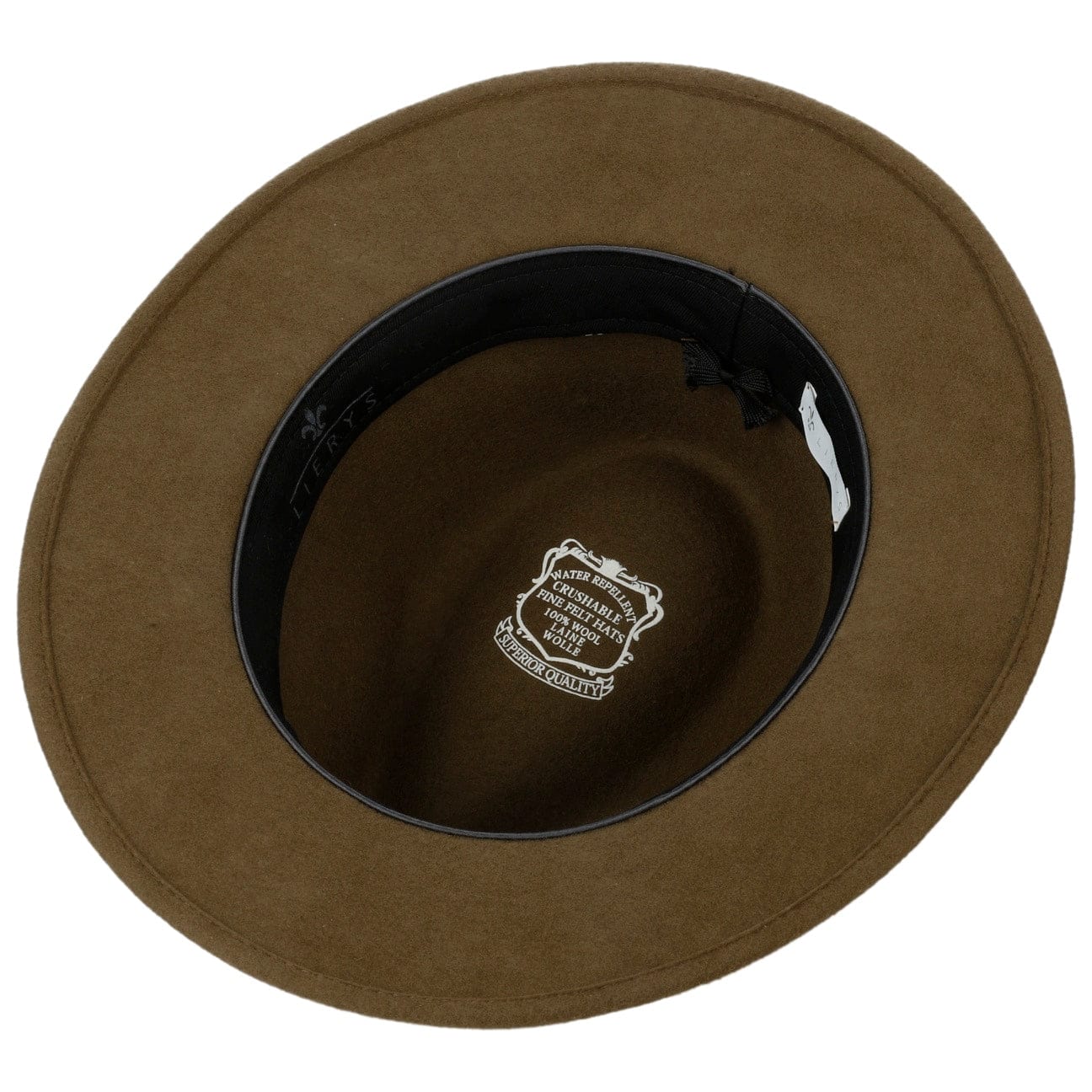 Stylish Casual Lightweight Wool Felt Travel Hat by Lierys - Perfect for Outdoor Adventures, Travel & Everyday Wear