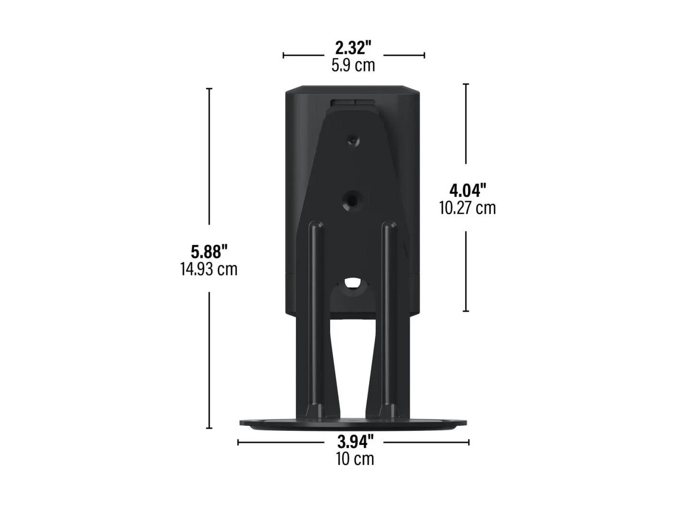 Sanus WSMWE11 Wall Mount for Flat Screen TVs - Adjustable Tilt TV Bracket for 32-80 Inch Screens - Sturdy Steel Construction for Living Room, Bedroom & Office Setup