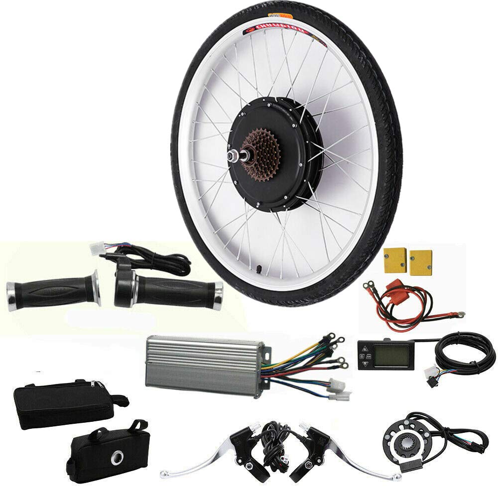 Electric Bike Conversion Kit - 500W/750W Front & Rear Wheel Hub Motor for E-Bike DIY - Perfect for Commuting, Mountain Biking & Urban Riding