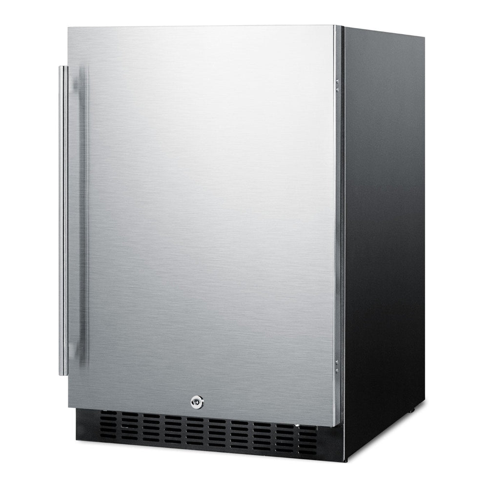 SUMMIT 24-Inch Outdoor All Refrigerator (SPR627OS) - Stainless Steel Commercial Grade Fridge for Patio, Backyard, Poolside & Outdoor Kitchen Use