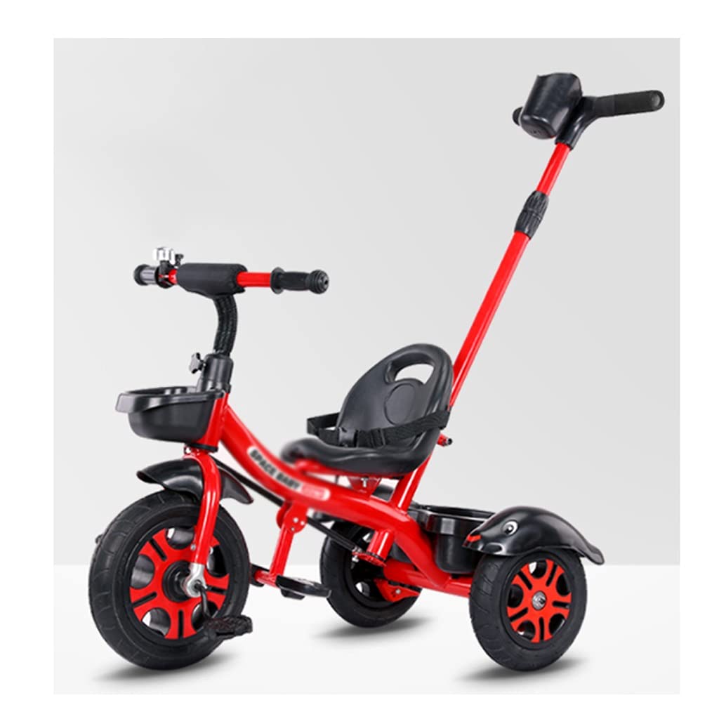 HENWIN Stroller Tricycle for Kids 1-5 Years Old - 3-in-1 Convertible Baby Stroller, Bicycle & Wagon - Lightweight Infant Carriage for Outdoor Walks, Park Visits & Family Outings