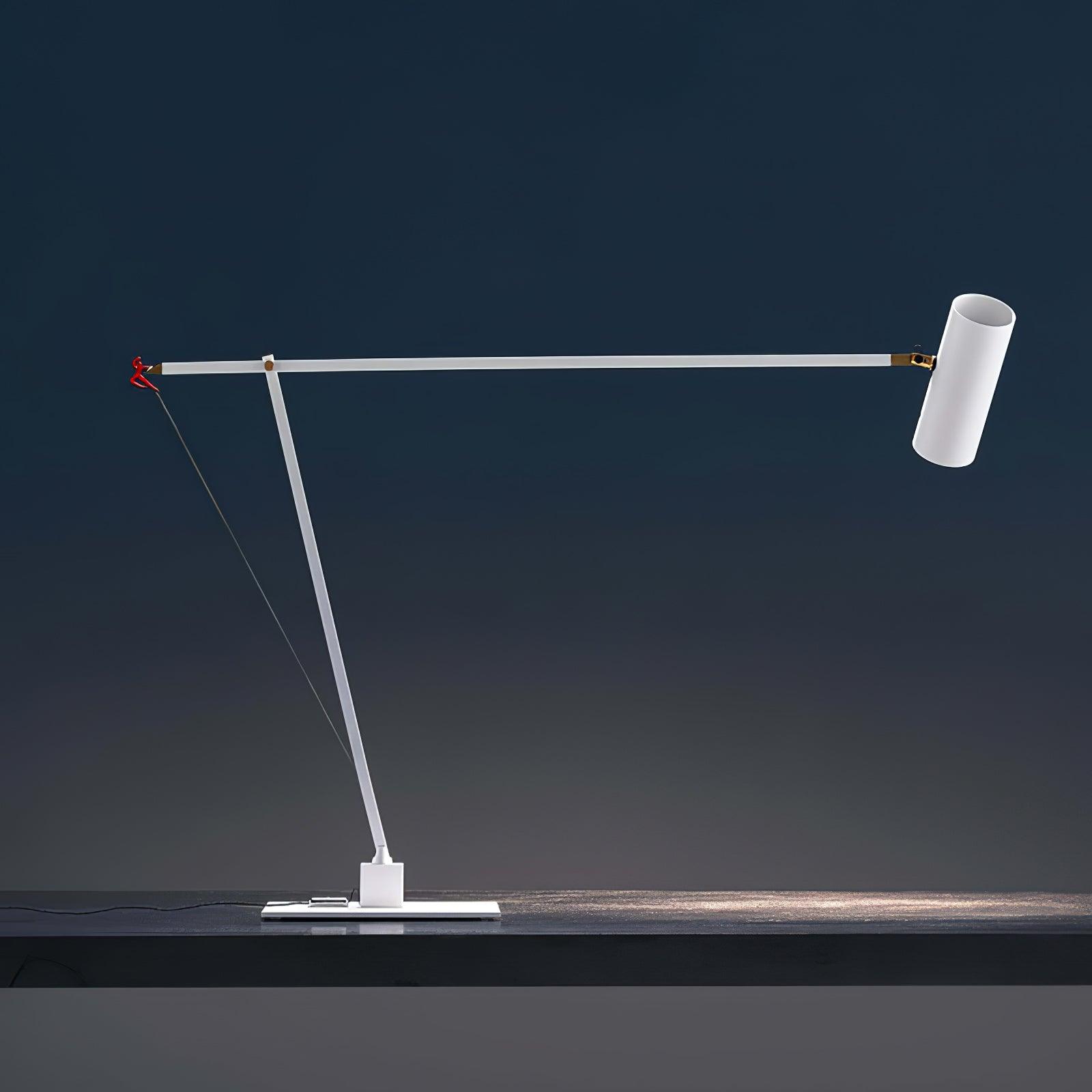 Ettorino Modern Table Lamp - Adjustable LED Desk Light for Home Office, Bedroom & Living Room - Perfect for Reading, Working & Decor