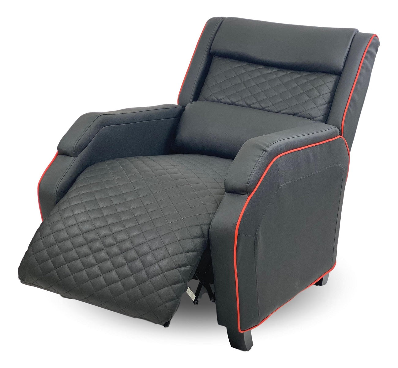 Premium R100 Gaming Recliner Chair - Ergonomic Black Leather Video Game Seat for PC & Console Gamers - Perfect for Esports, Streaming & Home Theater Relaxation