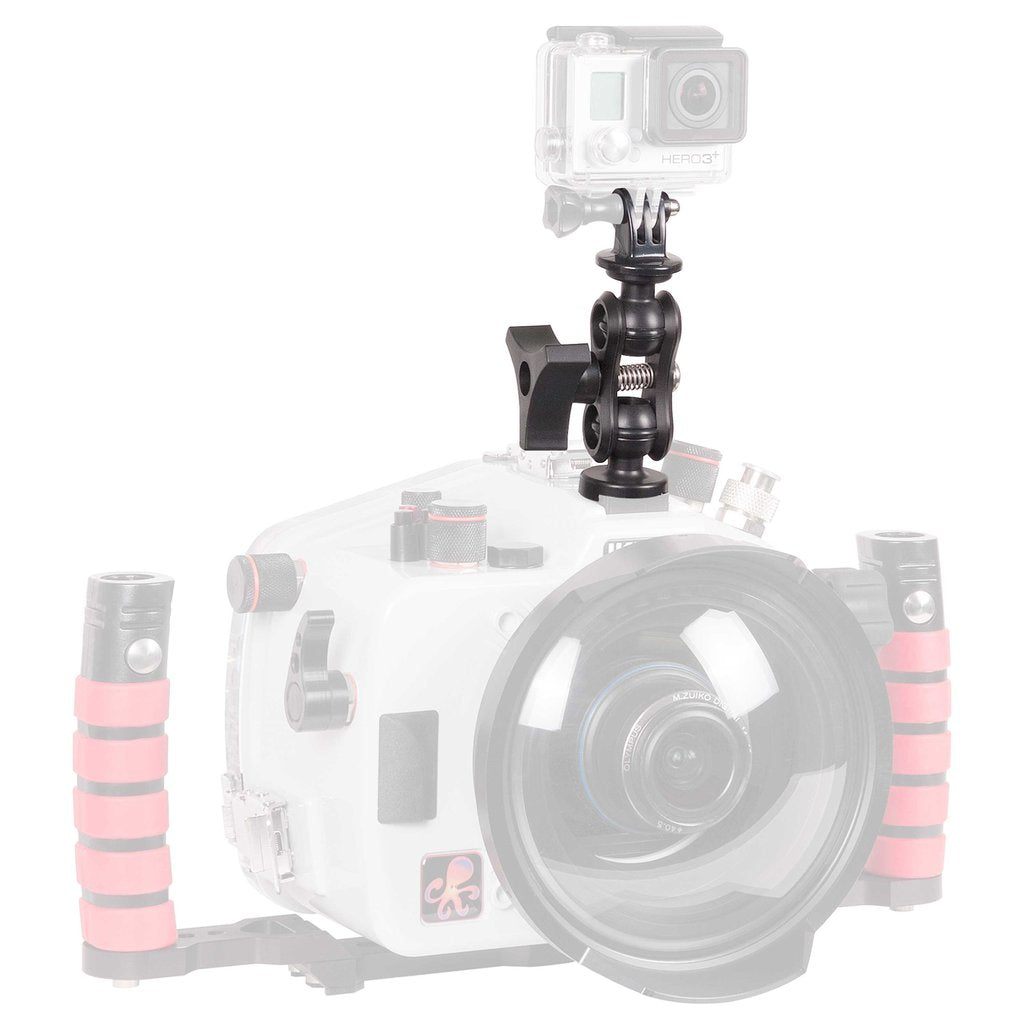 Ikelite GoPro Mount Kit for DSLR Underwater Housing - Waterproof Camera Accessories for Scuba Diving & Snorkeling Photography