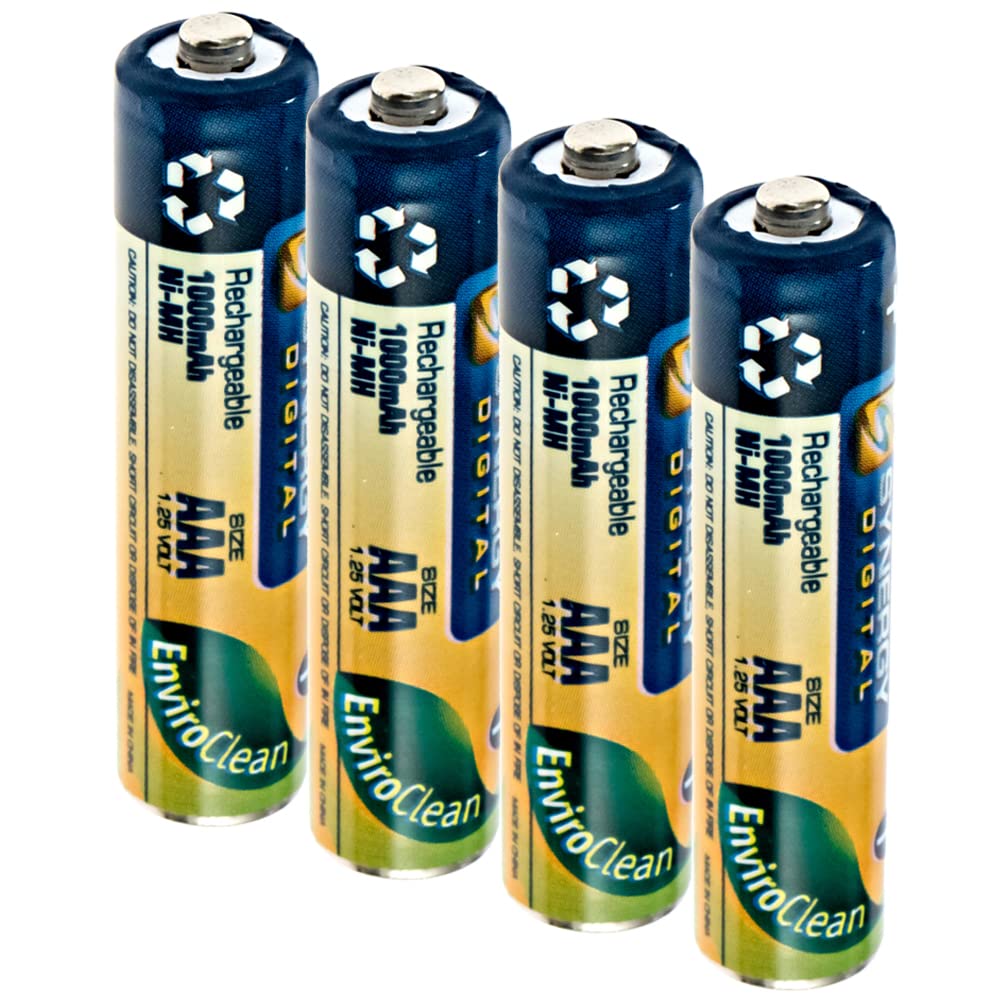 Synergy Digital AAA Rechargeable Battery for Angelcare AC701 Baby Monitor - Long-Lasting Power for Nursery Safety