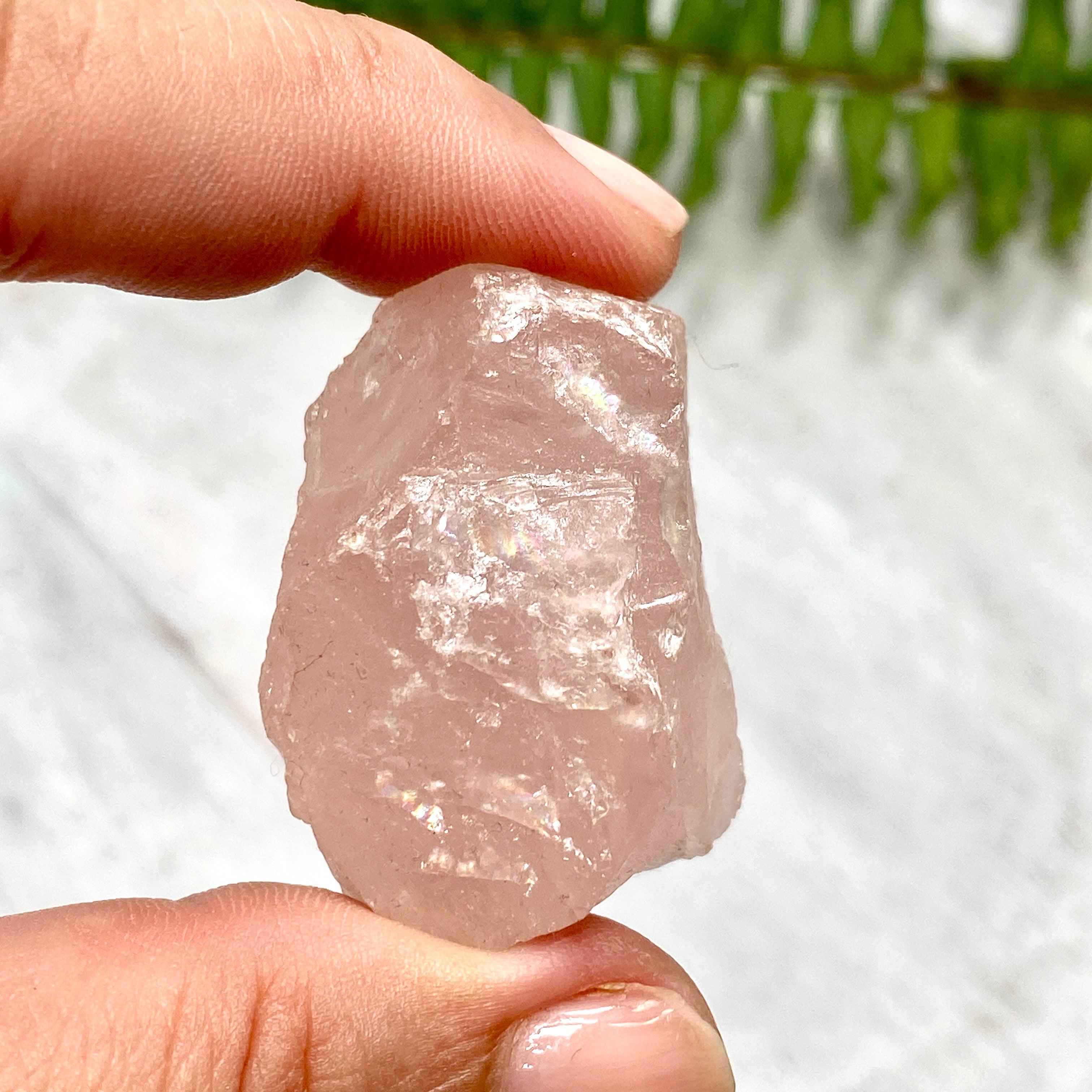Natural Rose Quartz Raw Stone - Healing Crystal for Love, Positivity & Emotional Balance | Perfect for Meditation, Home Decor & Spiritual Gifts