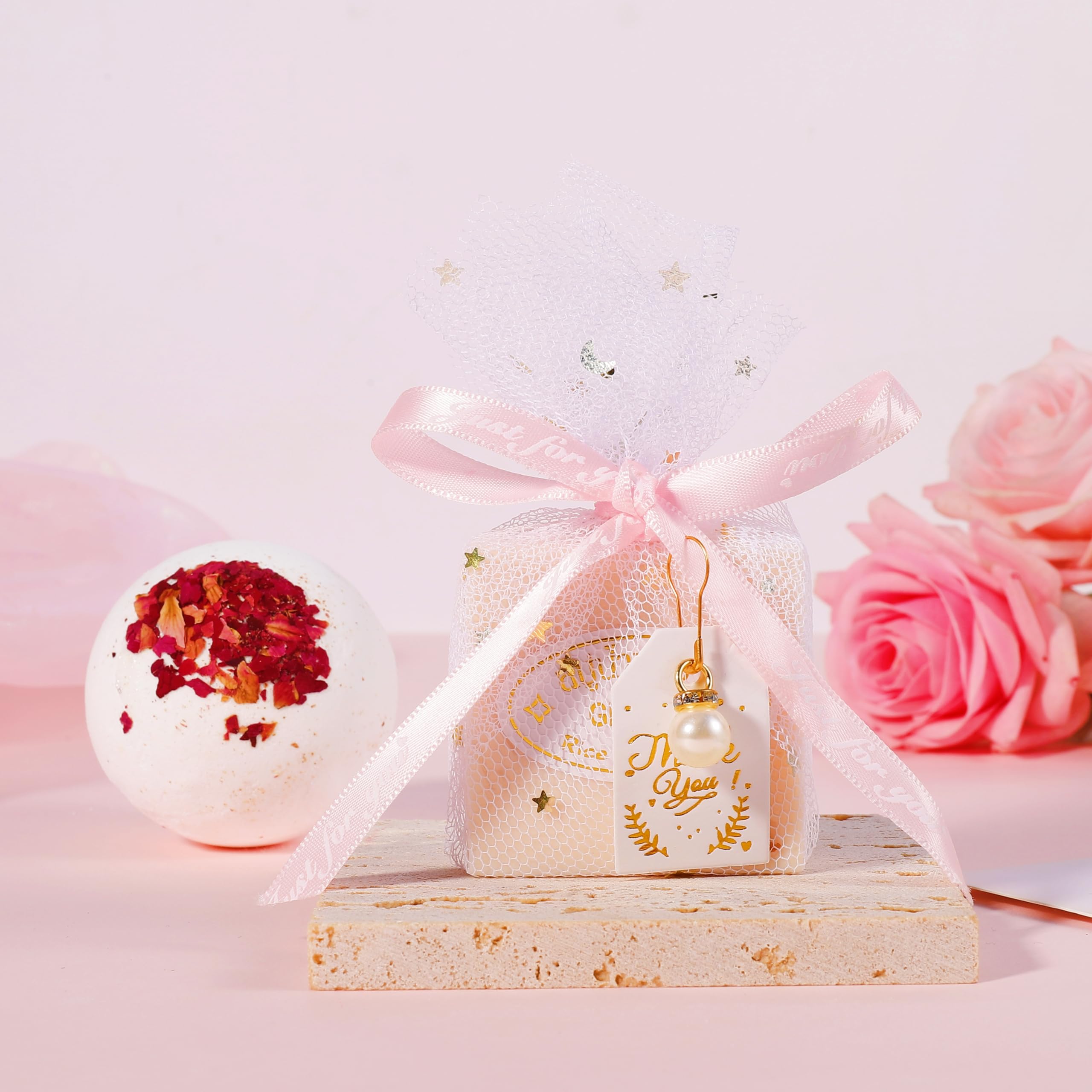 Thoughtful Birthday Gifts for Women - Spa & Self Care Gift Basket Set for Mom, Wife, Sister, Girlfriend, Best Friend & Colleagues | Perfect Get Well Present for Christmas, Valentine's Day & Special Occasions | Relaxation & Wellness Gift for Home, Office & Recovery