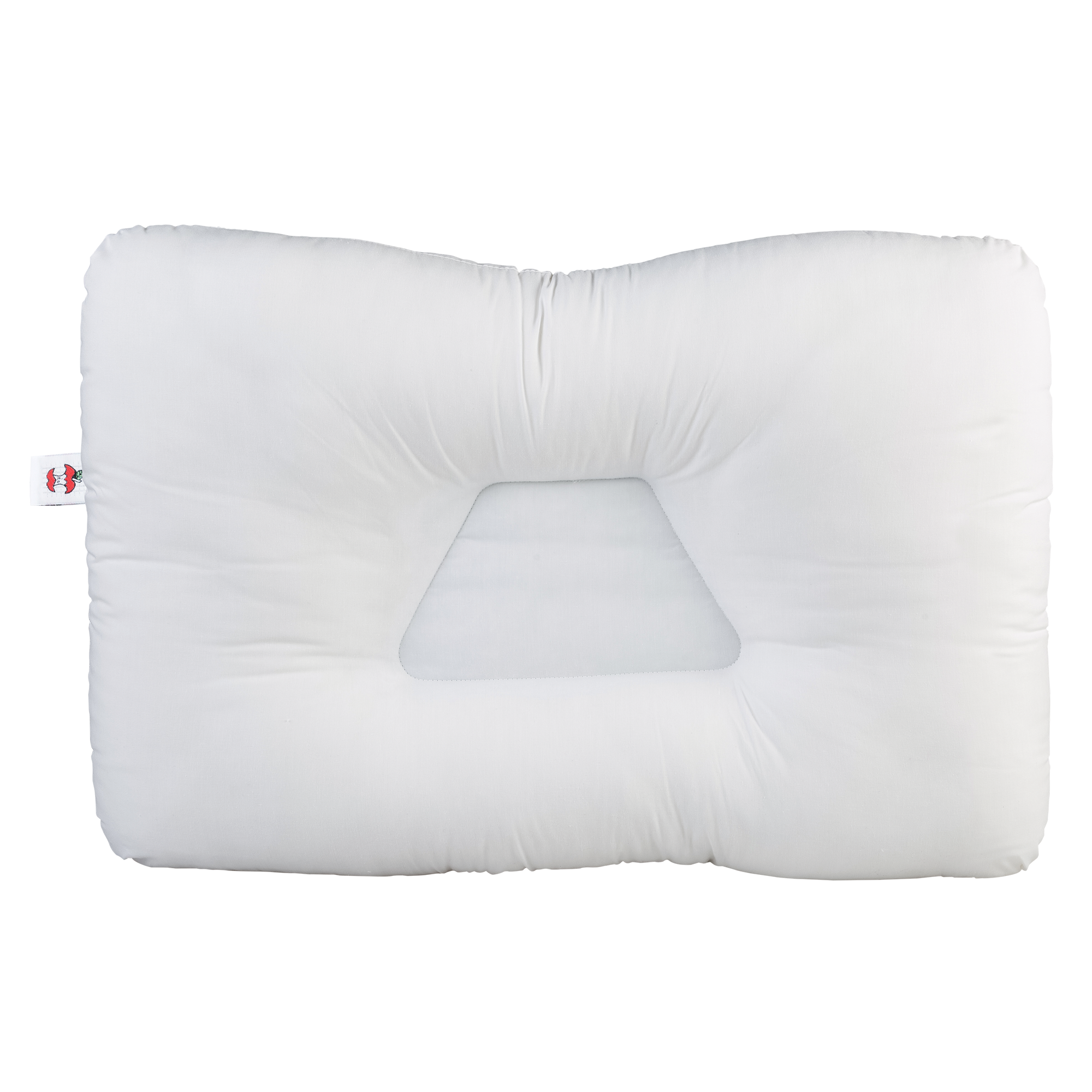 Tri Core Natural Cervical Support Pillow with Premium Organic Cotton Shell - Orthopedic Neck Pain Relief Pillow for Side, Back & Stomach Sleepers - Perfect for Home, Office & Travel Use