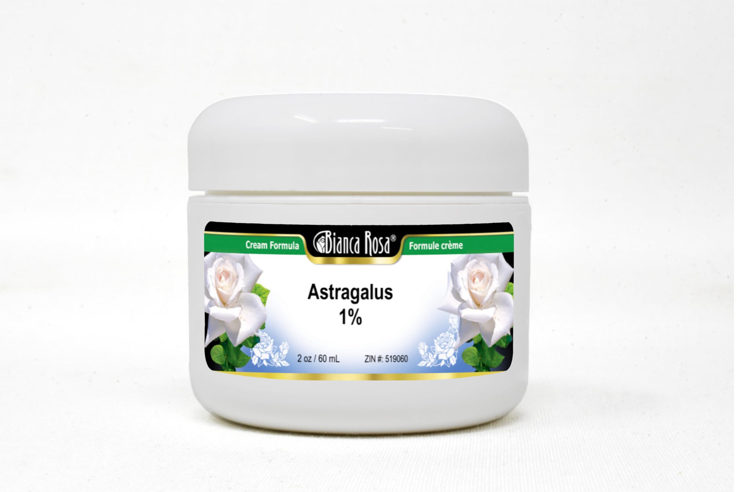 Astragalus 1% Cream for Skin Care - 2 Pack (2 oz Each) | Moisturizing & Soothing Face & Body Cream | Ideal for Dry, Sensitive Skin & Daily Hydration