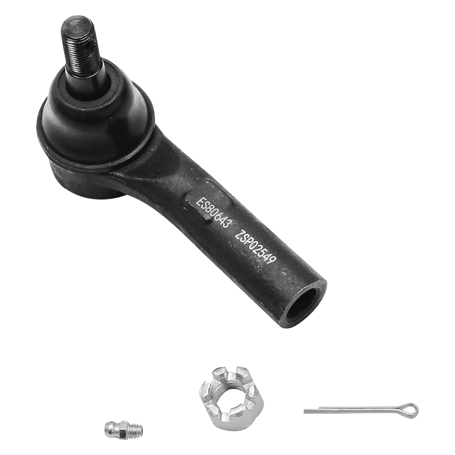 Detroit Axle 4-Piece Front End Control Arm Kit for 2005-2010 Jeep Grand Cherokee & Commander - Upper Control Arms with Ball Joints & Outer Tie Rod Ends Replacement - Off-Road, Daily Driving & Suspension Repair