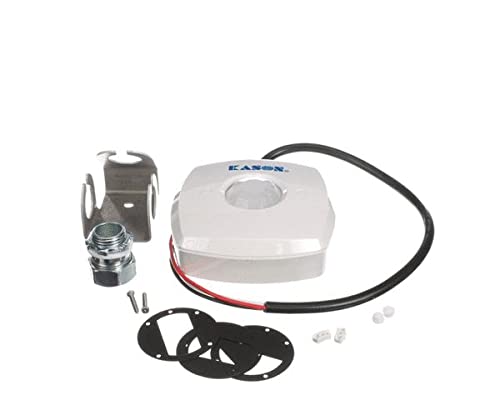 Kason 120-277V Motion Sensor Low Bay Light Fixture with Mounting Bracket Kit - Energy-Efficient LED Lighting for Warehouses, Garages & Commercial Spaces