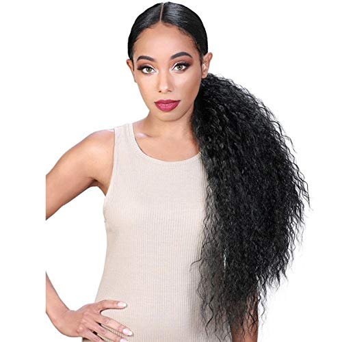 Zury Sis Synthetic Beyond Lace Front Wig - PONY H ILIT (1 Jet Black) | Natural Looking Hair Replacement for Women | Perfect for Cosplay, Daily Wear & Special Occasions