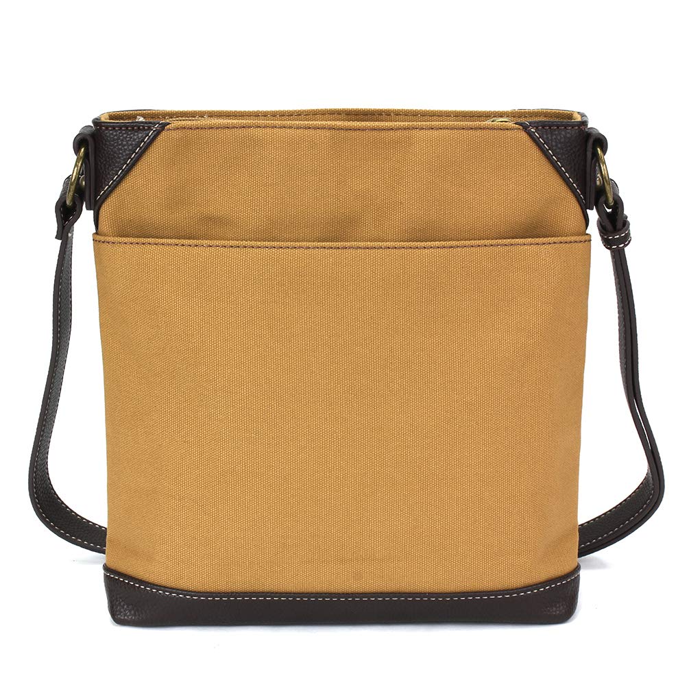 CHALA Women's Adjustable Canvas Crossbody Bag - Stylish Mid-Size Shoulder Purse for Everyday Use, Travel & Shopping