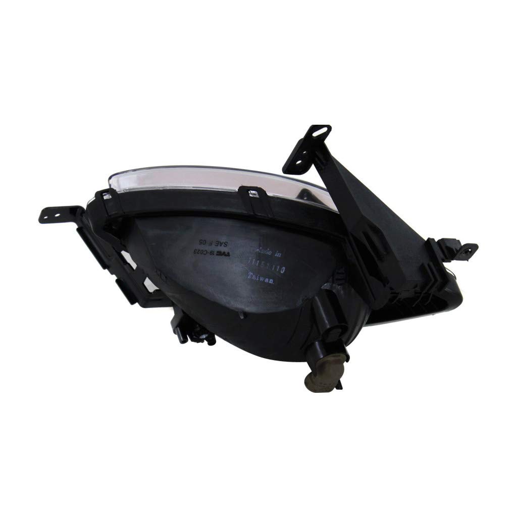 2011-2013 Hyundai Elantra Fog Lights Pair - Driver & Passenger Side Replacement (HY2592138 HY2593138 922013X000 922023X000) | Perfect for Night Driving & Bad Weather Visibility