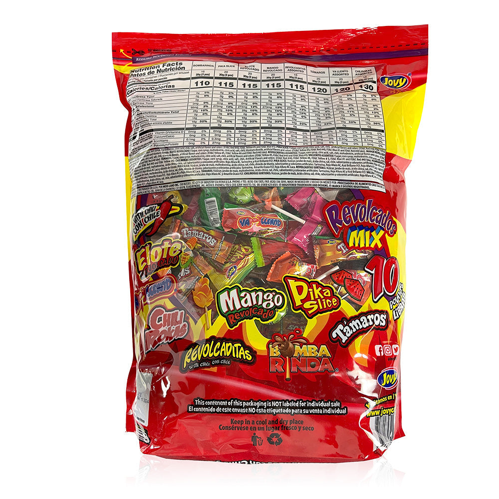 Jovy Revolcado Mix - 10lb Bag of Authentic Mexican Seasoning for Tacos, Burritos & Enchiladas | Perfect for Home Cooking & Restaurant Use