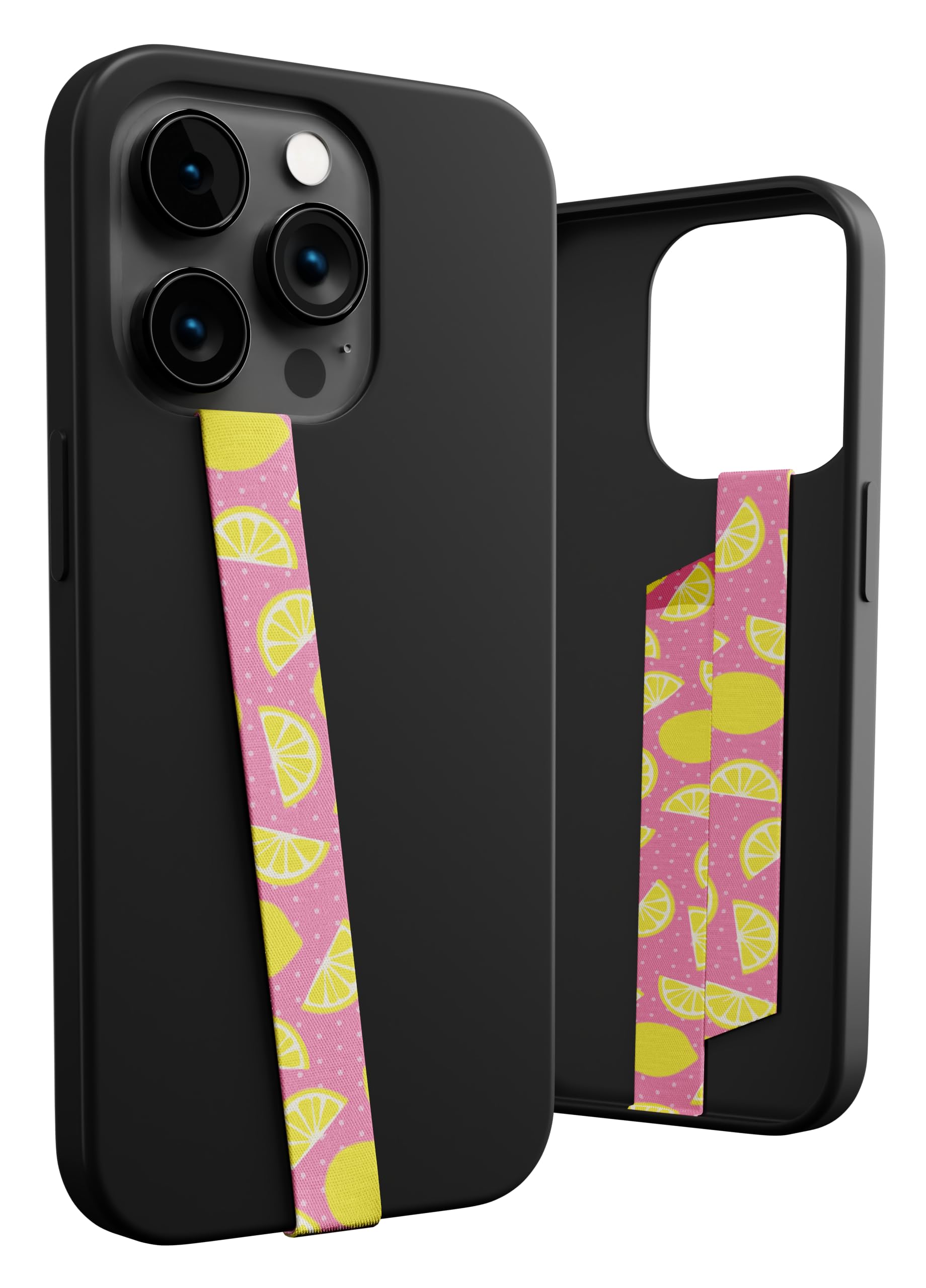 Secure Phone Loops: Non-Elastic Phone Grip Strap Holder for Hands - Small Lightweight Discreet Finger Phone Grip - Perfect for Running, Driving & Everyday Use