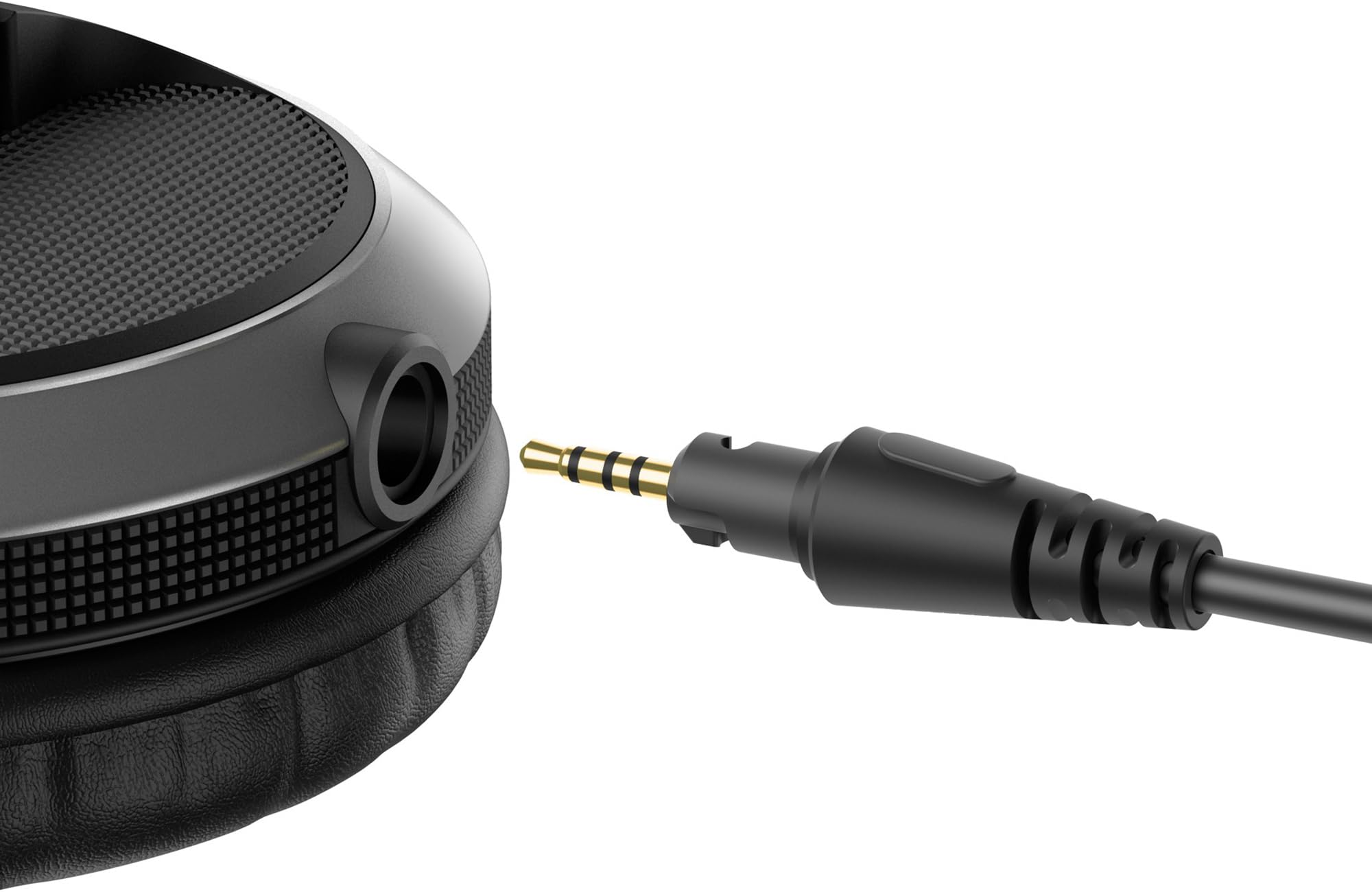 Pioneer HDJ-X5 Professional Over-Ear DJ Headphones with Carrying Case & Cleaning Cloth - High-Quality Sound Isolation for DJing, Music Production & Live Performances (Black)