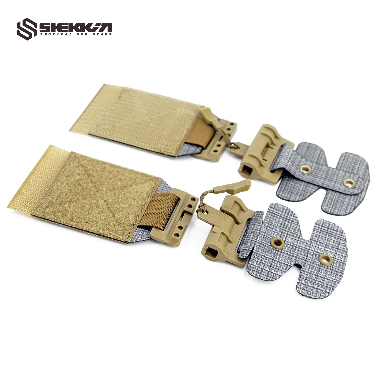 FirstSpear Tubes Buckle Kit for FCPC 3AC Plate Carrier - Tactical Gear Upgrade for Military, Airsoft & Outdoor Enthusiasts - Quick-Release Fastener System for Body Armor & Load Bearing Equipment