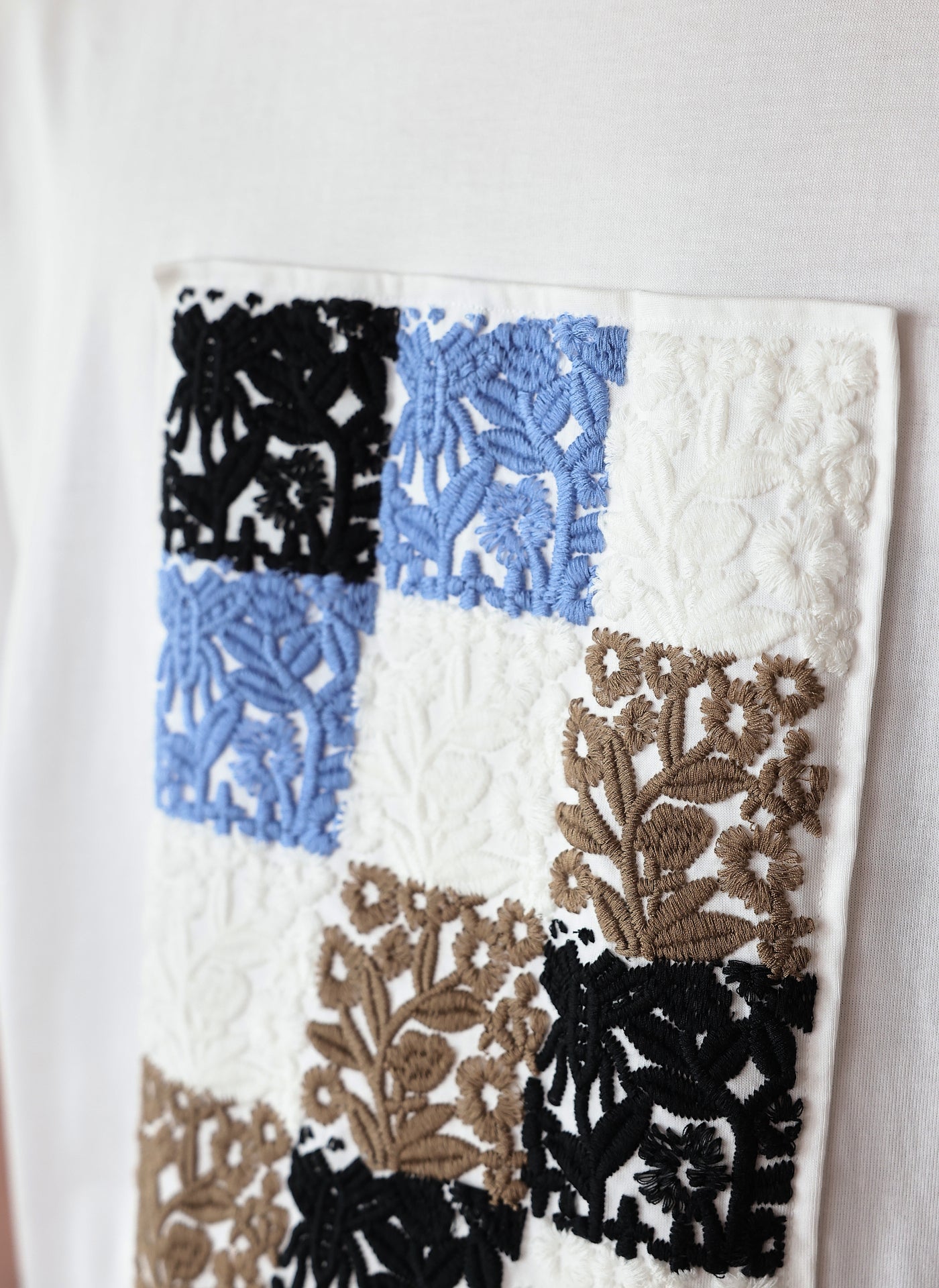 Stylish Women's Embroidery Short Sleeve Tops - Floral Embroidered Casual Blouse for Summer | Perfect for Beach Outings, Date Nights & Boho Fashion