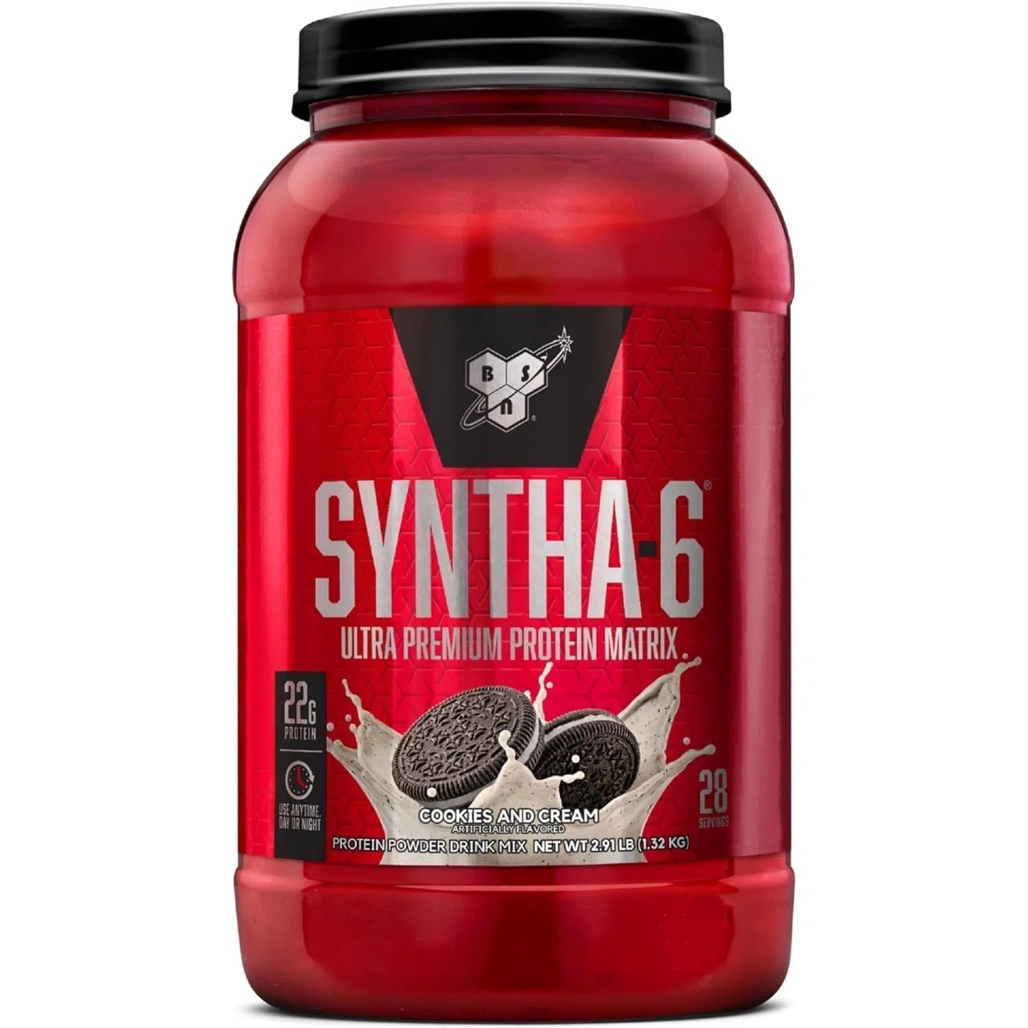 BSN Syntha-6 Protein Powder - Premium Whey Protein Blend for Muscle Recovery & Growth - Ideal for Post-Workout, Meal Replacement & Fitness Enthusiasts