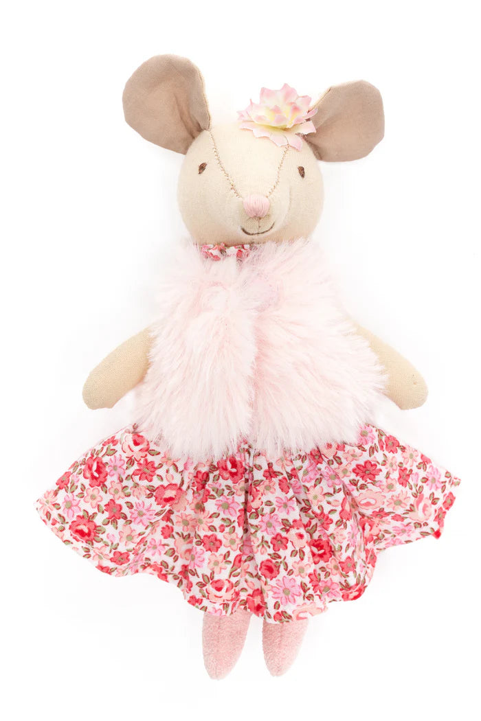 Ariella The Mouse Plush Toy - Adorable Stuffed Animal Gift for Kids, Girls & Boys | Perfect for Bedtime, Nursery Decor & Playtime Companions