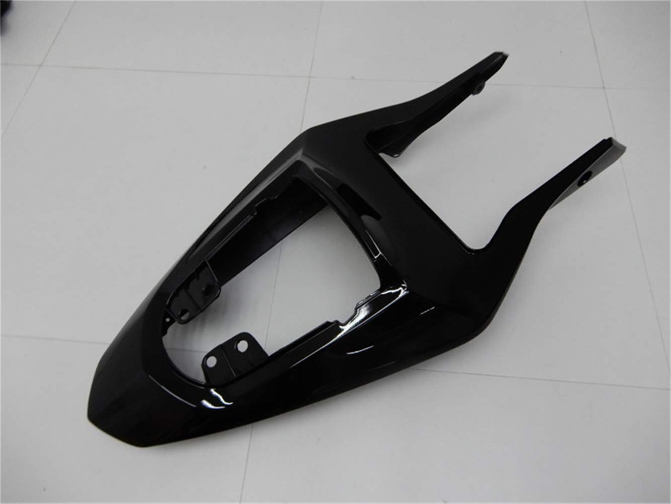 Aftermarket Glossy Black Plastic Bodywork Fairing Kit for Suzuki GSXR 1000 2003-2004 | ABS Injection Molded | Perfect Fit Replacement for GSXR-1000 03-04 Models | Ideal for Motorcycle Restoration & Racing Upgrades