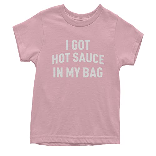 Expression Tees 'I Got Hot Sauce in My Bag Swag' Youth T-Shirt | Trendy Graphic Tee for Boys & Girls | Perfect for Casual Wear, School, and Street Style