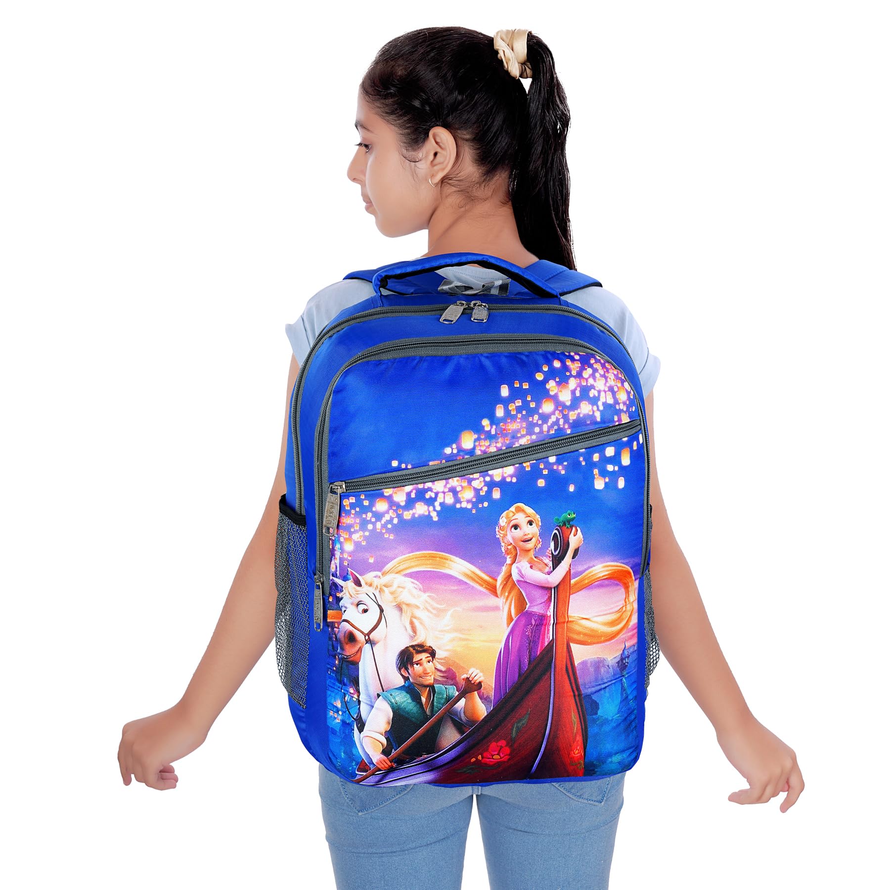 AXEN BAGS 45L Waterproof Backpack for Girls & Women - Stylish School, College, Travel & Office Bag - Durable Medium Backpack for Sports, Commuting & Daily Use (Solid Color)