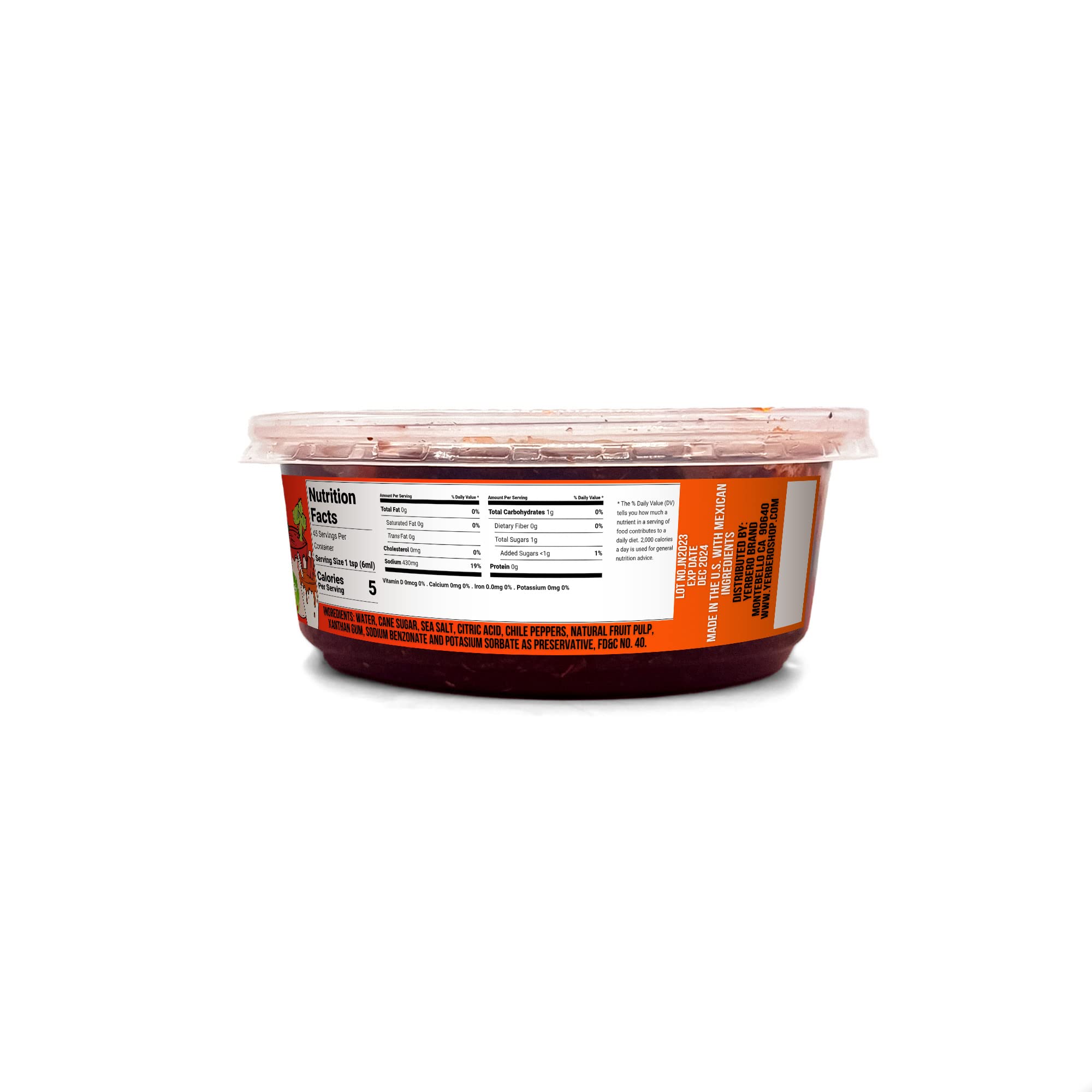 Michelada Guava & Chamoy Rim Dip | 8 Oz (226.7g) | Authentic Mexican Guayaba Chili Paste with Real Fruit | Bold Flavor for Cocktails, Snacks & Mexican Cuisine | Perfect for Micheladas, Fruit Cups & Party Appetizers