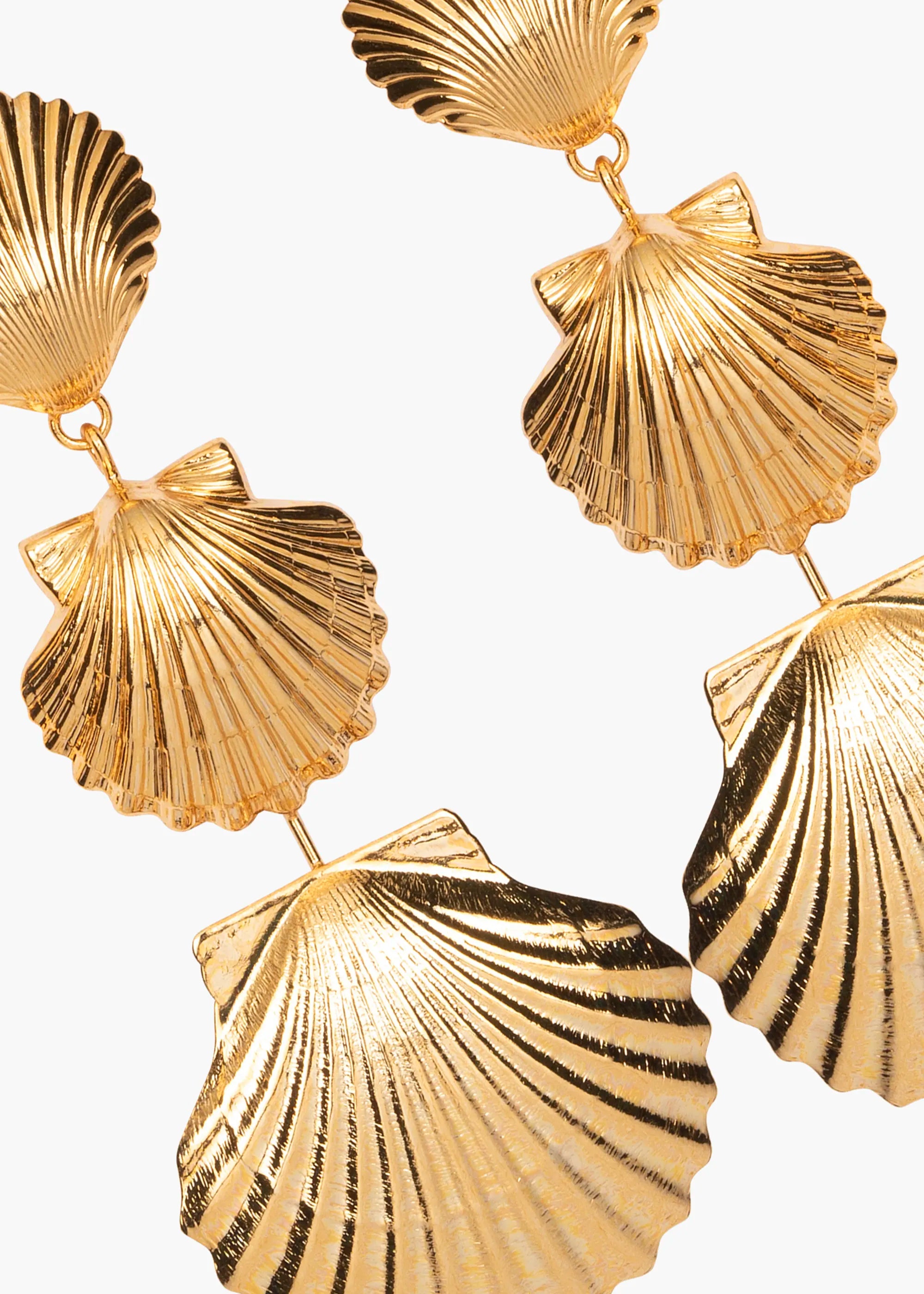 Selkie Gold Earrings - Elegant Celtic Jewelry for Women, Perfect for Weddings, Parties & Everyday Wear