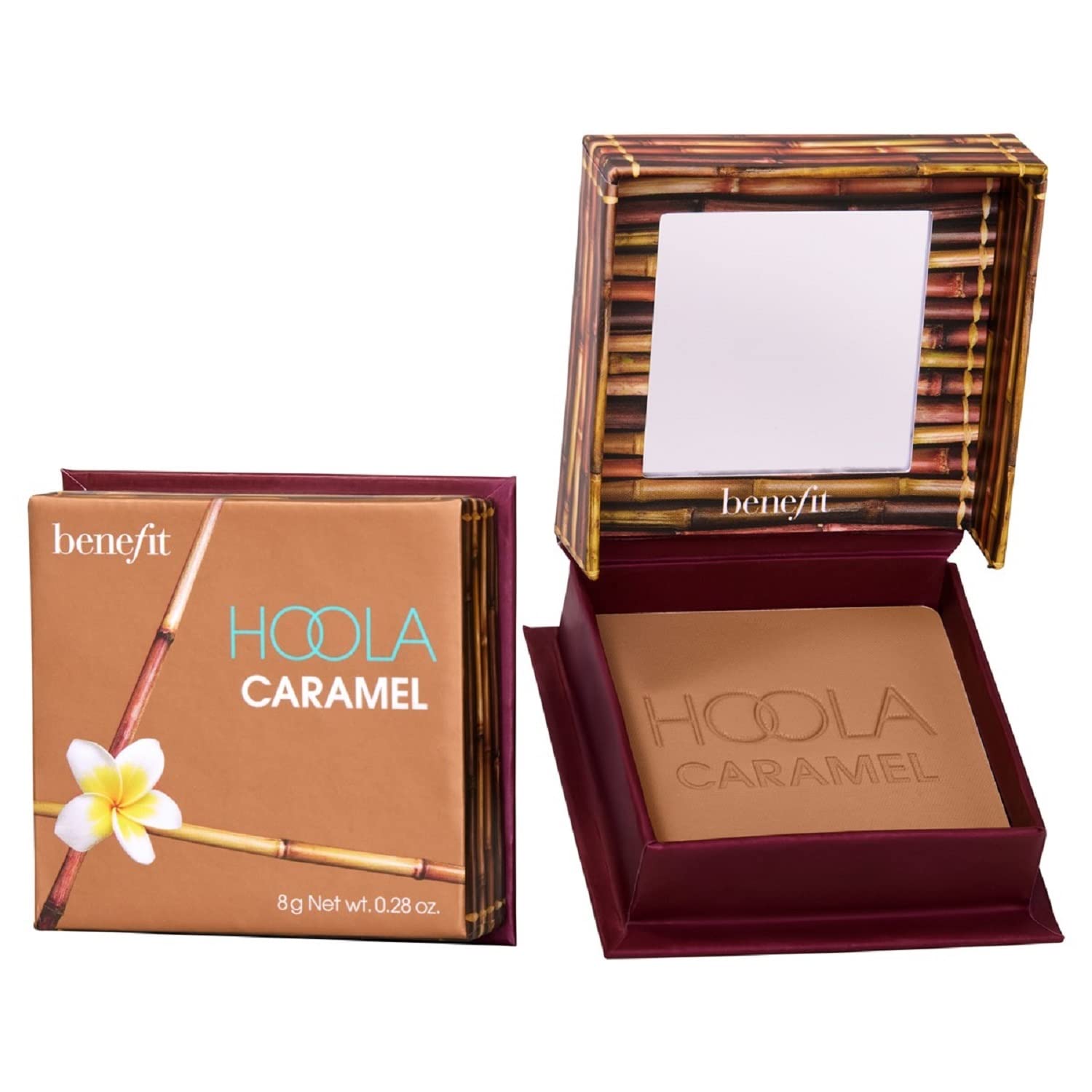 Benefit Cosmetics Hoola Bronzer & Hoola Caramel Bronzer - Matte Powder for Contouring & Sun-Kissed Glow | Perfect for Everyday Makeup & Special Occasions