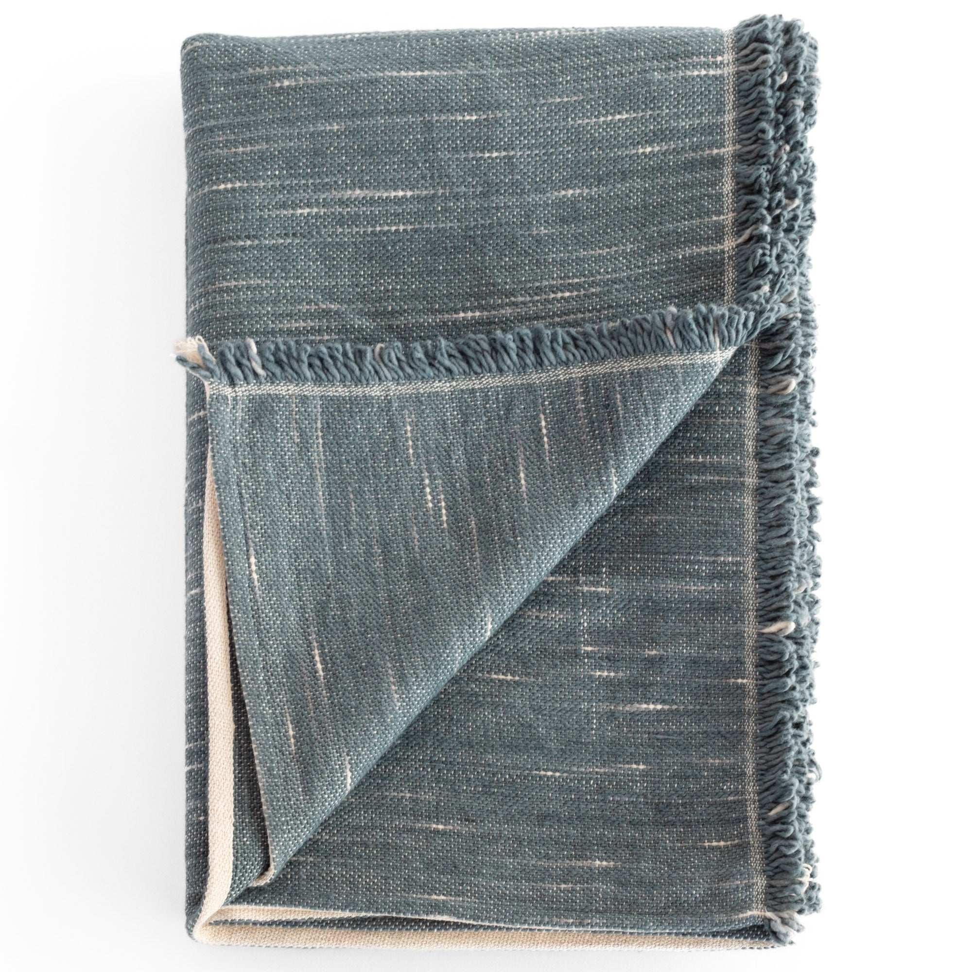 Soft & Cozy Rafael Throw Blanket in Stone Blue - Perfect for Sofa, Bed & Home Decor - Machine Washable Luxury Blanket for Living Room, Bedroom & Gifts