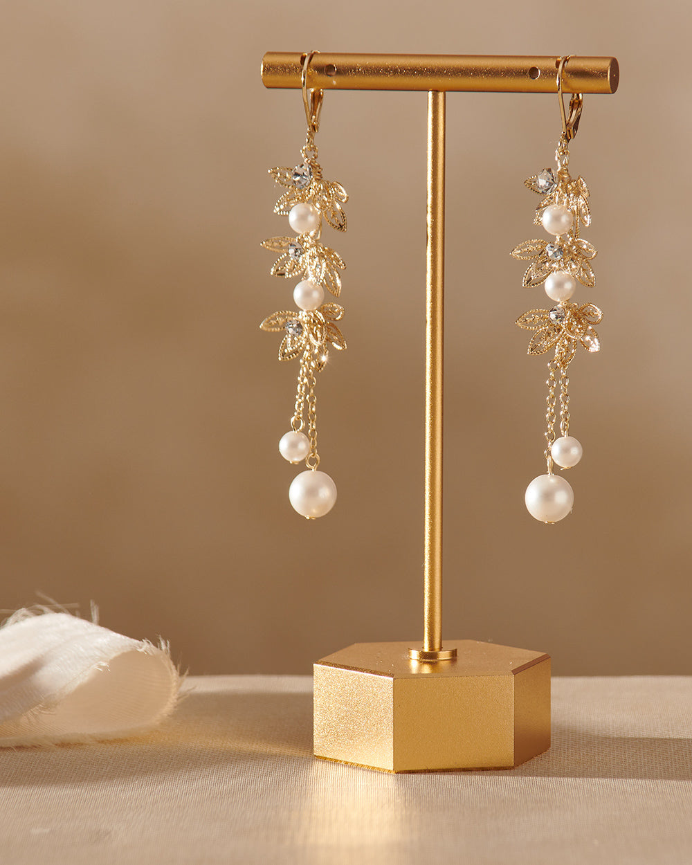 Elegant Shelley Drop Earrings for Women - Sterling Silver Dangle Earrings | Perfect for Weddings, Parties & Everyday Wear