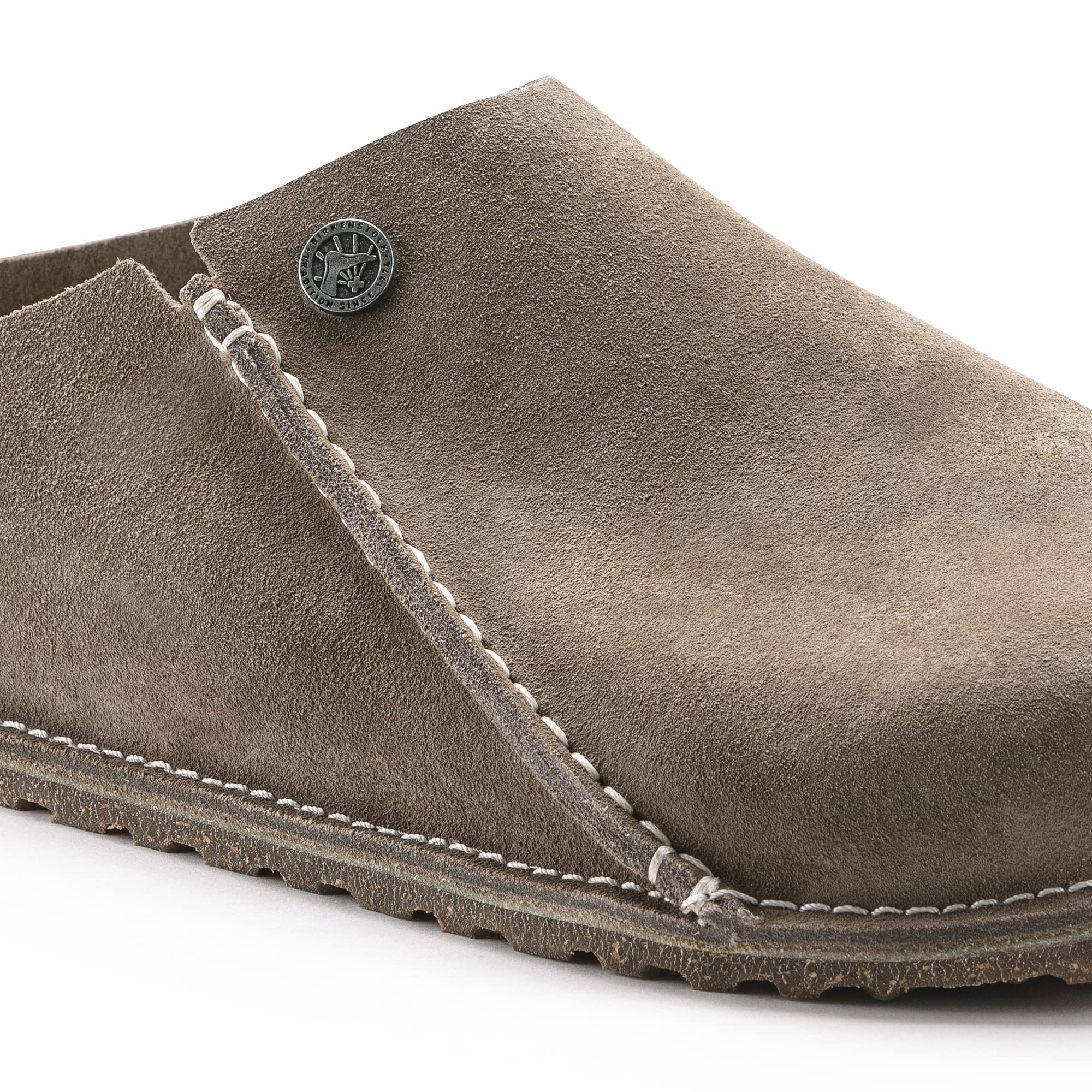 Birkenstock Women's Boston Soft Footbed Clogs - Iron Oil Leather Narrow Fit (EU 36) | Comfortable House Slippers for Home & Office Wear
