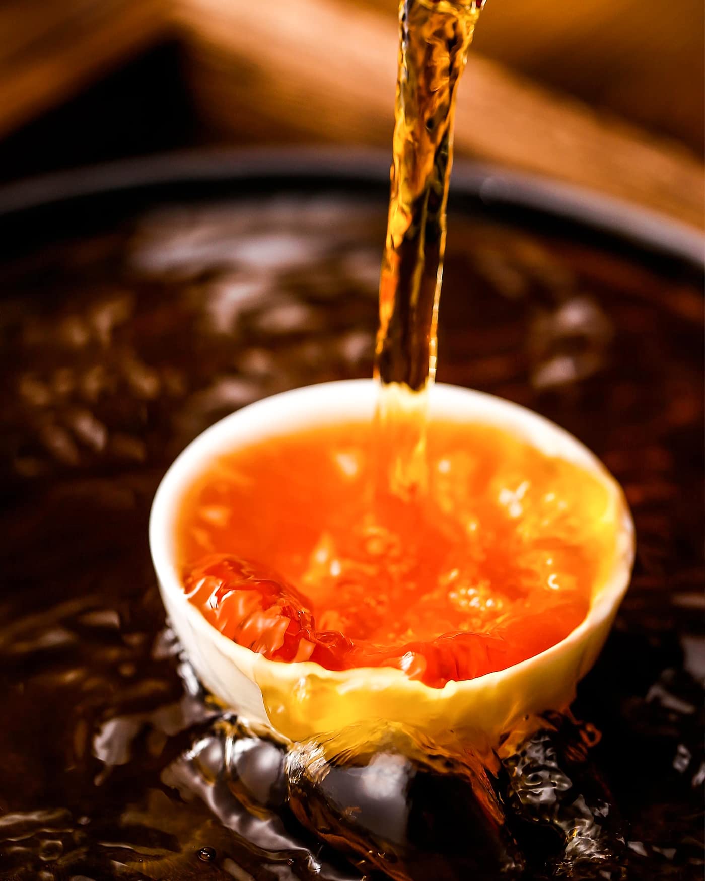 Premium Jin Jun Mei Black Tea - Authentic Chinese Golden Beautiful Eyebrow Tea - Grade AA High Quality Loose Leaf Black Tea for Gifting, Afternoon Tea & Relaxation
