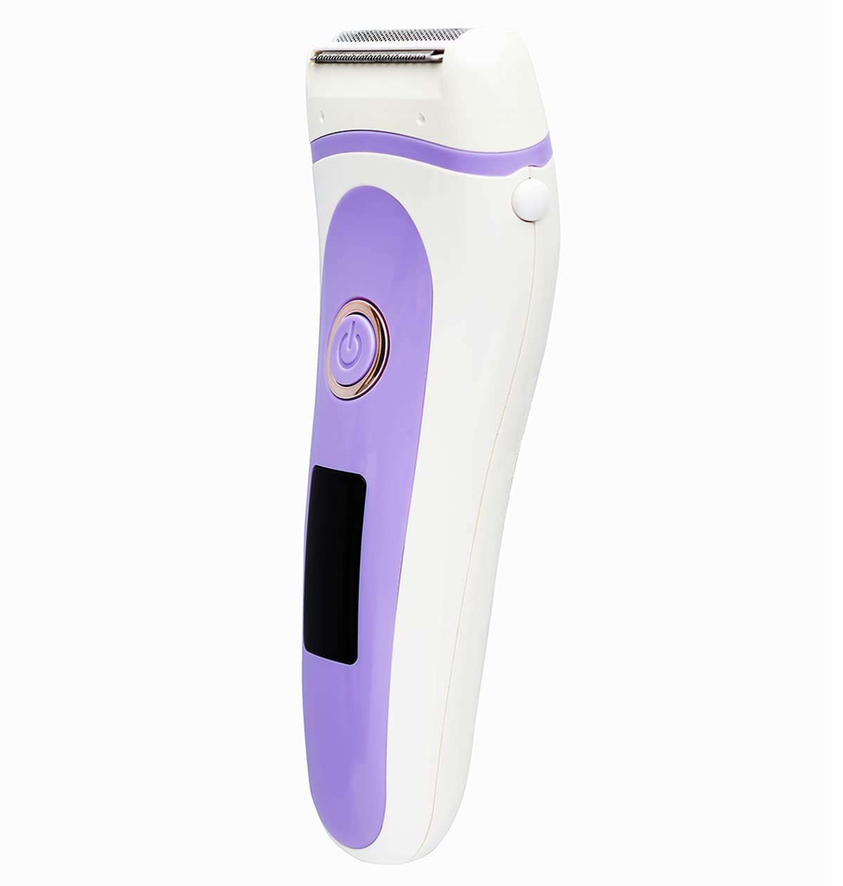 Best Electric Lady Shaver & Bikini Trimmer for Women - Rechargeable Cordless Wet/Dry Painless Razor with LED Display - Perfect for Legs, Underarms & Pubic Hair - Purple | At-Home Grooming & Travel Essential