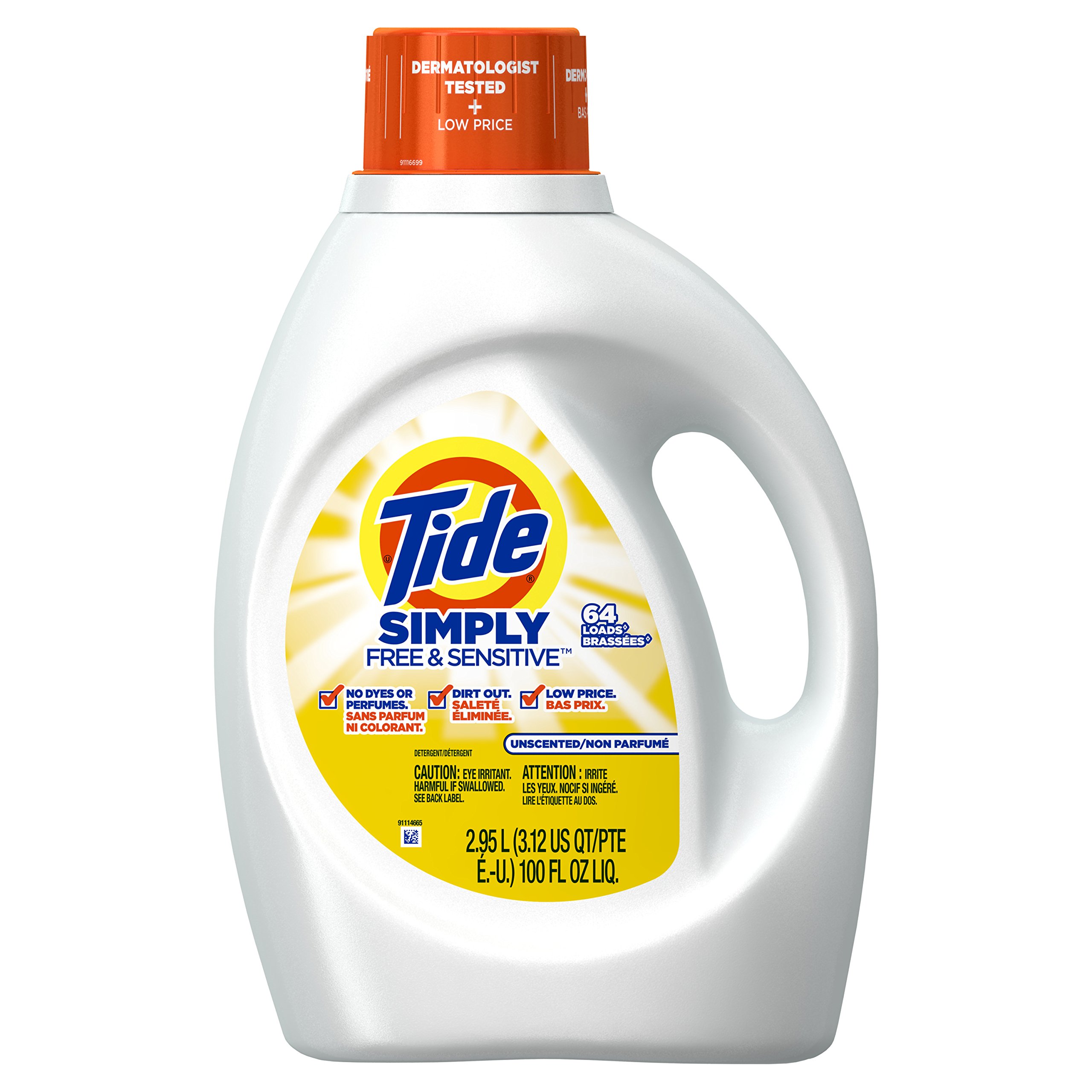 Tide Ultra Stain Remover Laundry Detergent - Powerful Stain Removal for Clothes, Sheets & Fabrics - Ideal for Families, Gym Wear & Tough Stains