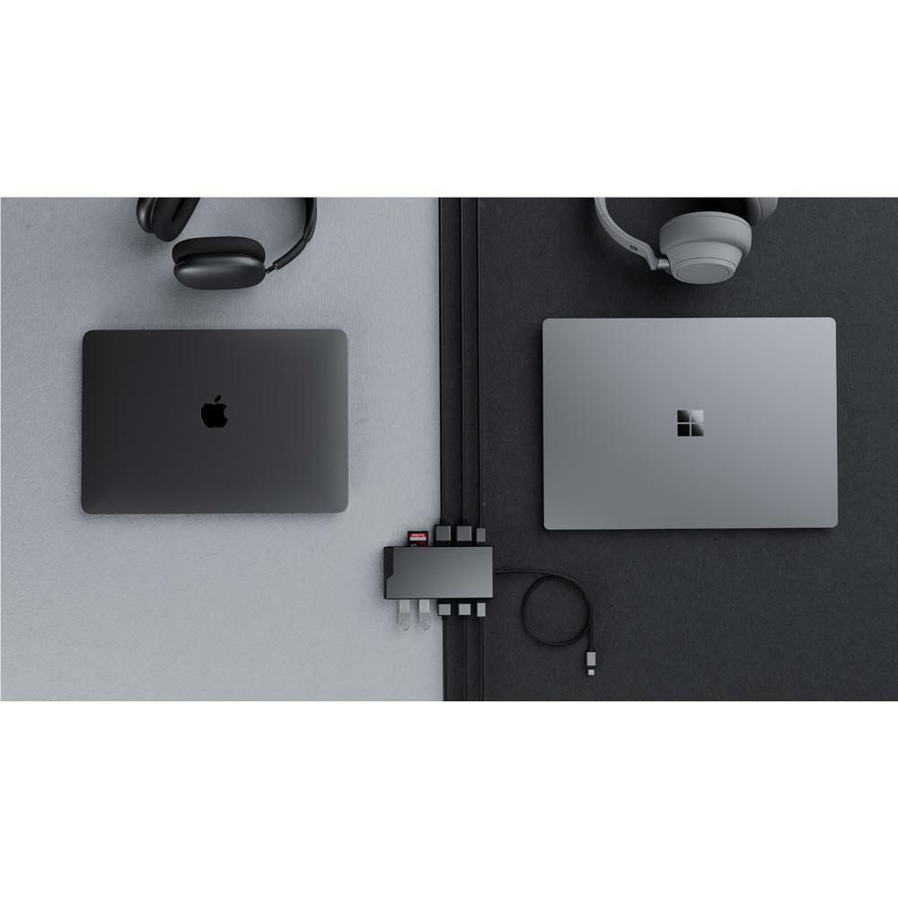 ALOGIC 12-in-1 Universal Triple Display Mini Docking Station for MacBook Pro/Air, Windows Laptops - Expand to 3 Screens, 4K HDMI, USB-C Hub - Perfect for Home Office, Gaming & Multi-Tasking