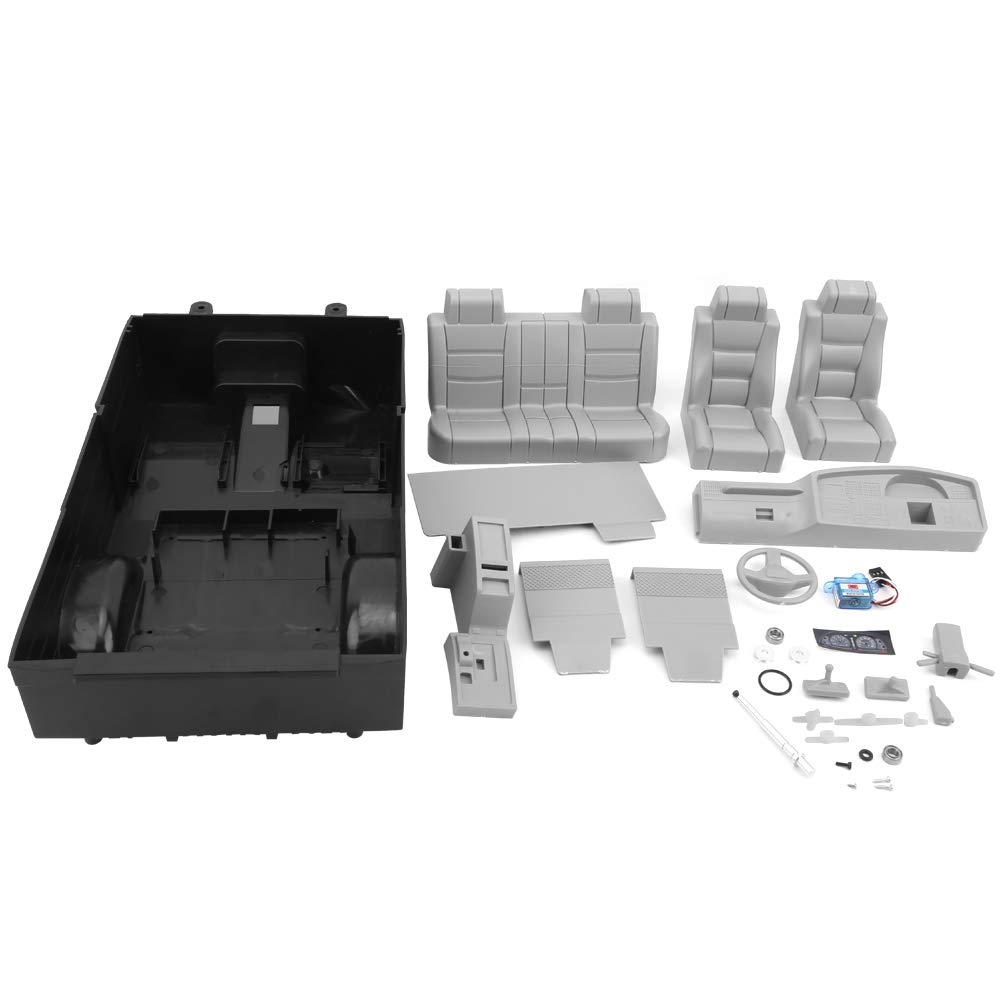 YUANJS LC80 RC Car Interior Kit for TRX4 SCX10 - Perfect for 1/10 Scale Off-Roading