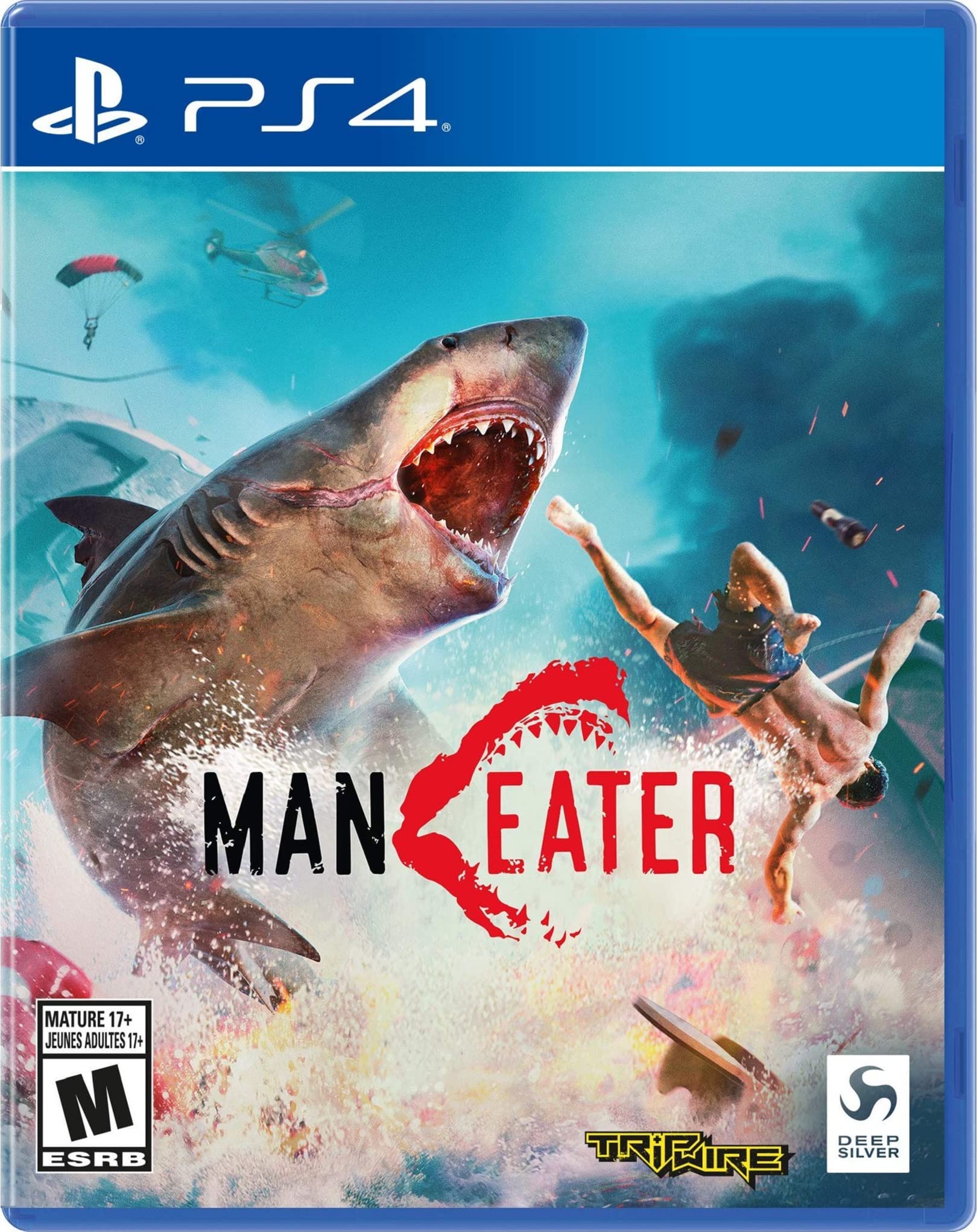Maneater - PS4 Game for PlayStation 4 | Action RPG Underwater Adventure | Perfect for Shark Lovers & Open-World Gamers | Great for Single-Player Story Mode & Casual Gaming Sessions